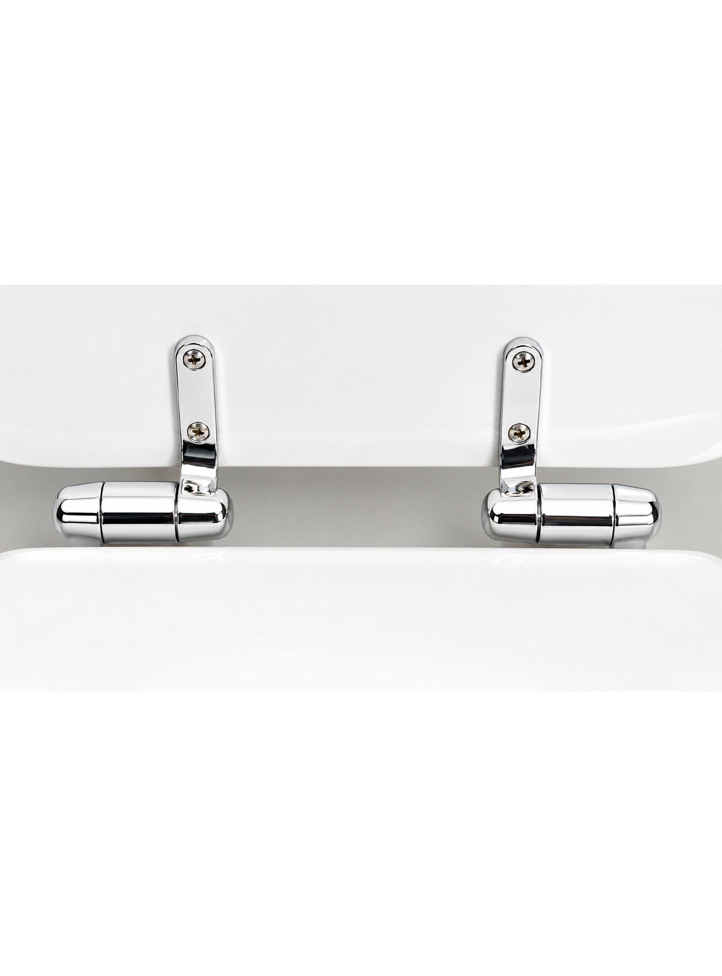 Asiento WC Elongado De Madera Con bisagras Metalica y Cierre Sueve Hessen Taumm-6