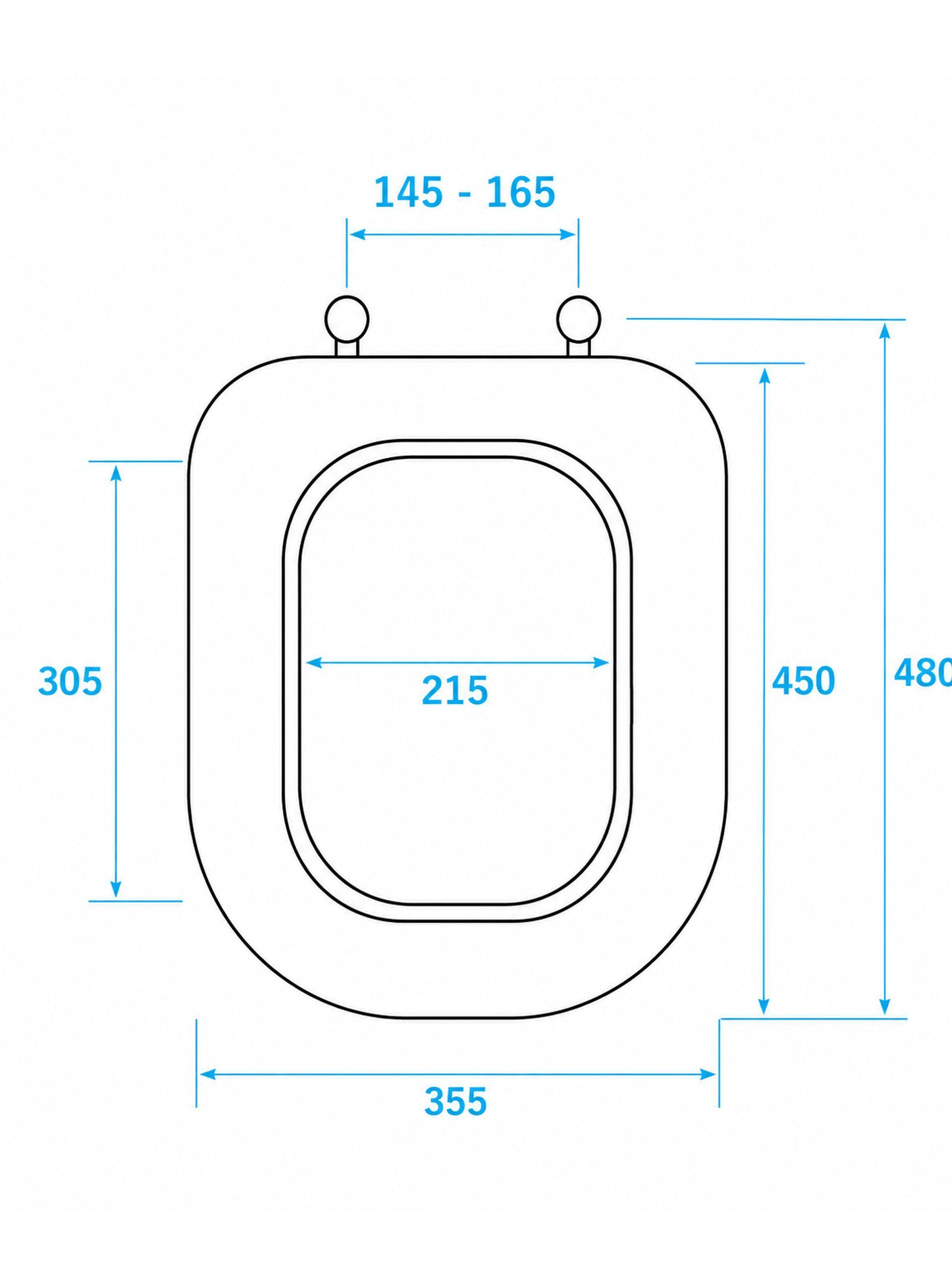 Asiento WC Elongado De Madera Con bisagras Metalica y Cierre Sueve Hessen Taumm-7