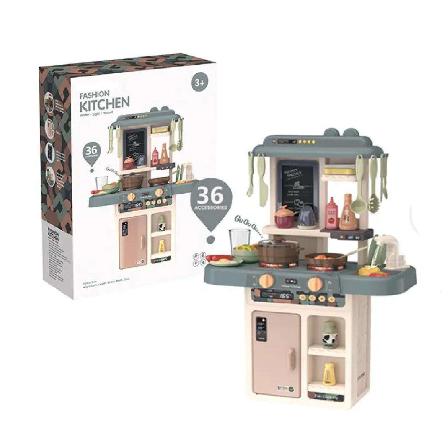 Cocina Infantil Didactica 36 Accesorios-1