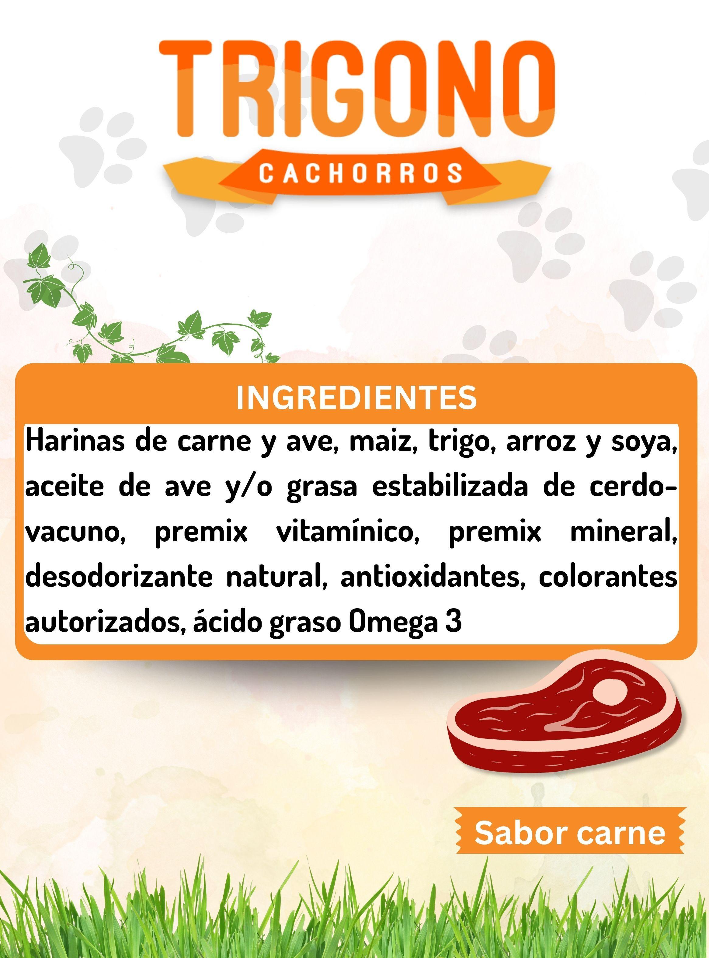 Alimento Trigono perro cachorro 10Kg-3