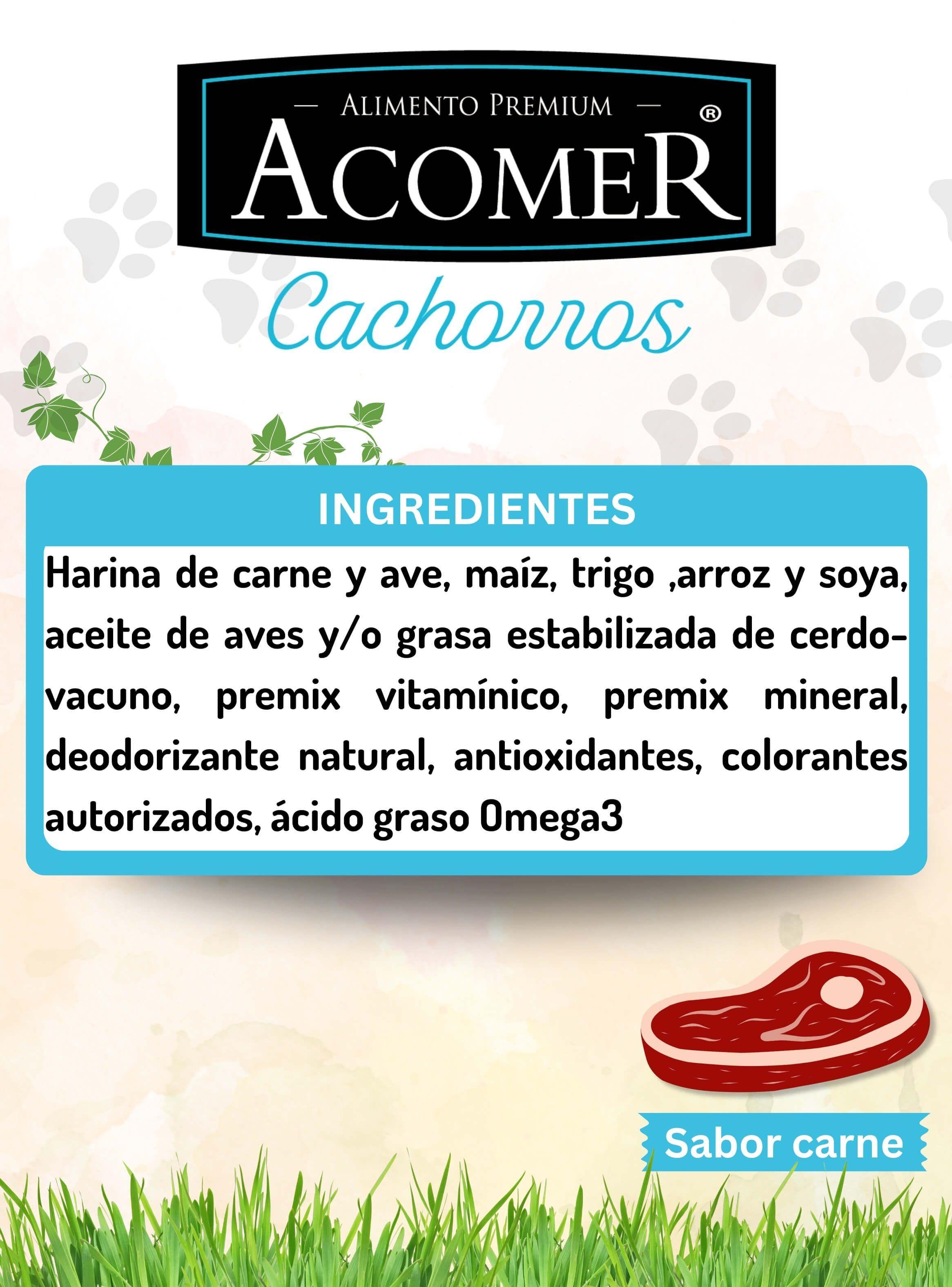 Alimento Acomer perro cachorro 10kg-3