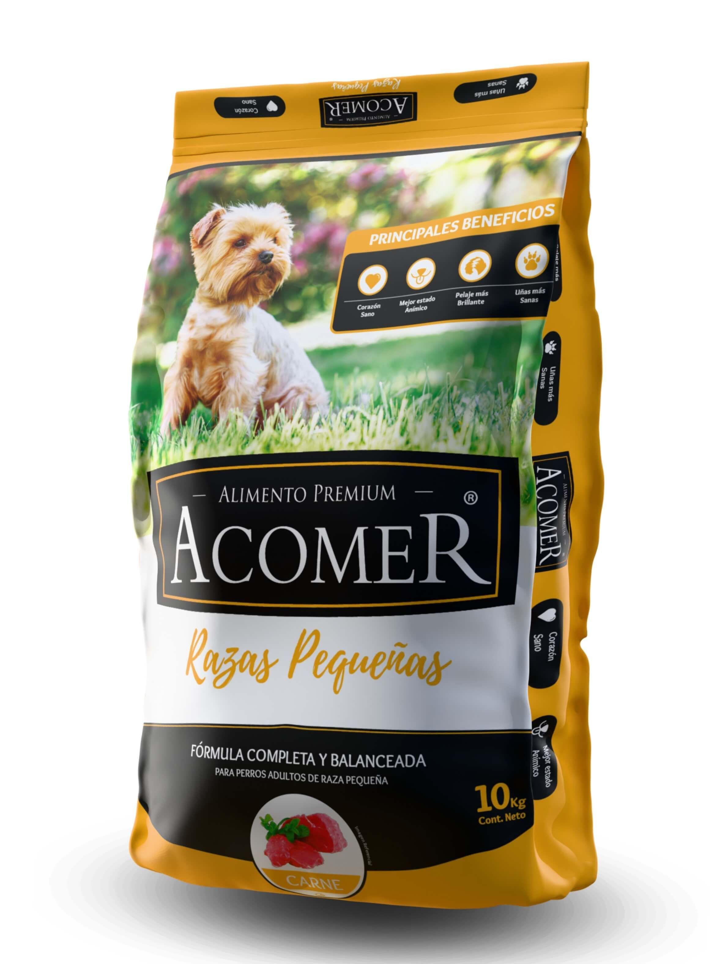 Alimento Acomer perro Adulto razas pequeñas 10kg-0