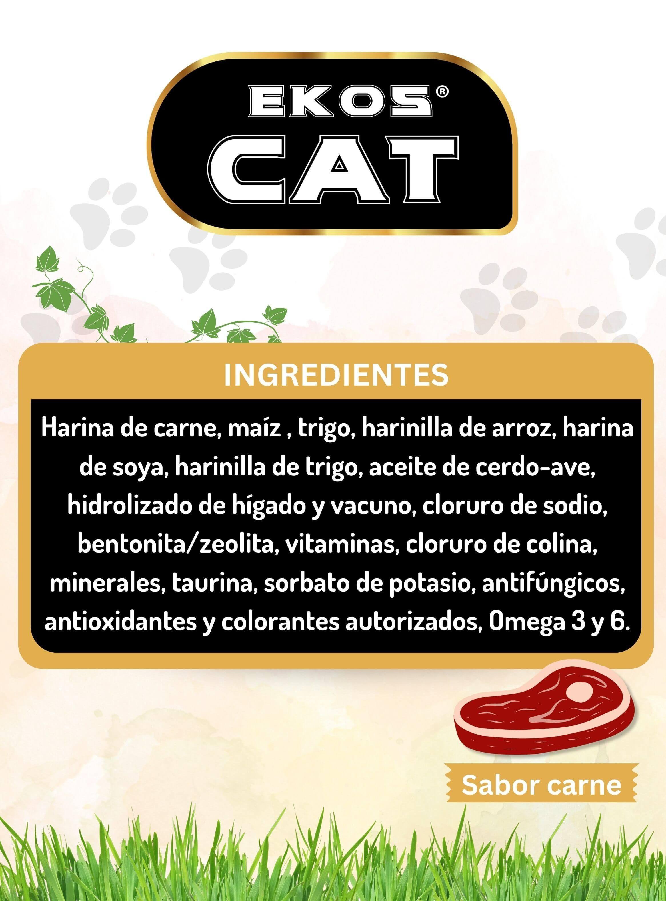 Alimento Ekos Cat 9kg-3
