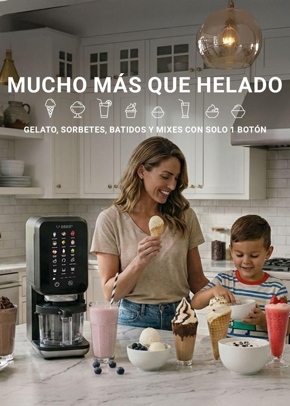 Máquina de Helados K100 12 en 1 - Osoji-3