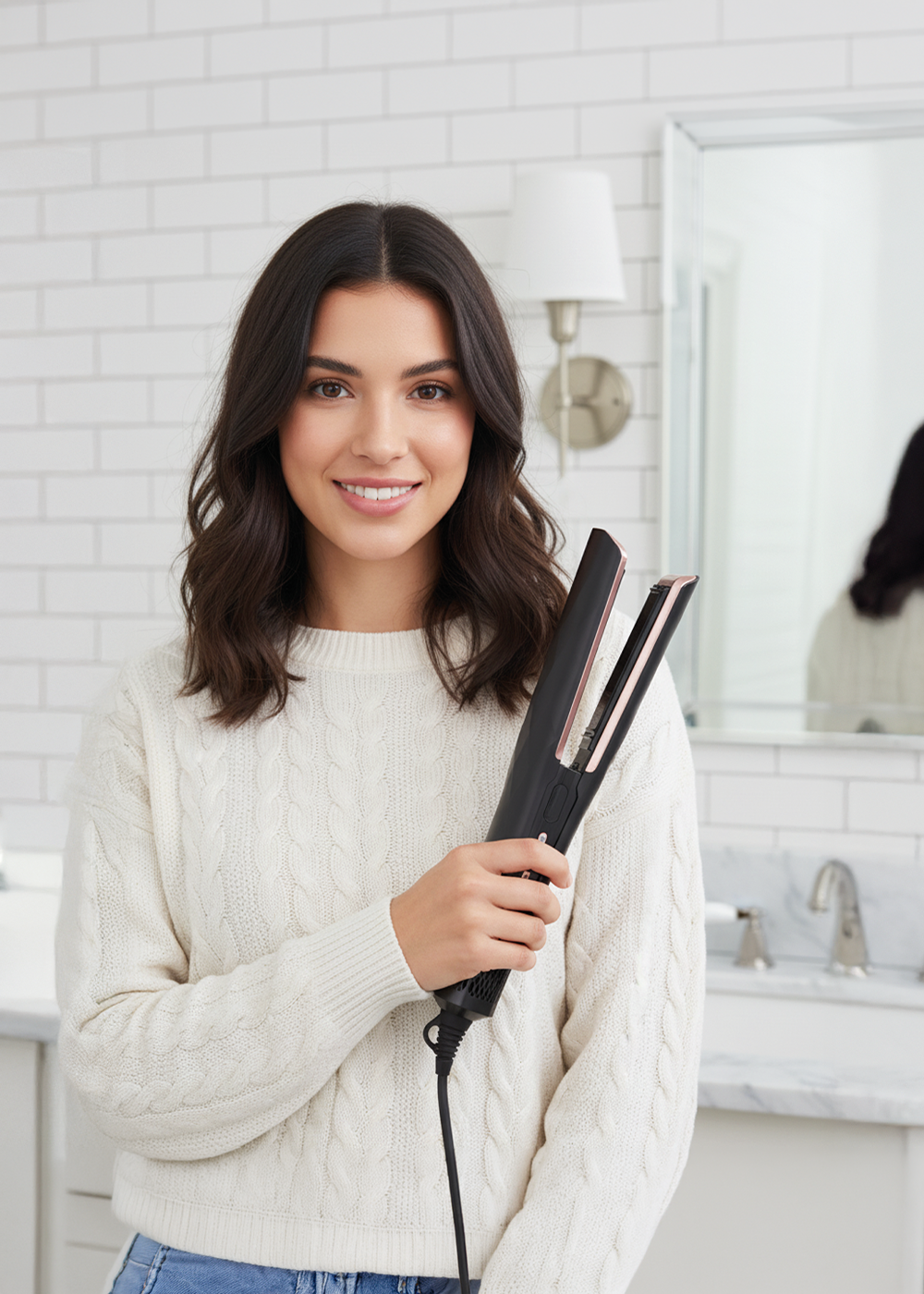 Plancha Alisadora y Secador Osoji M1 Pro-6