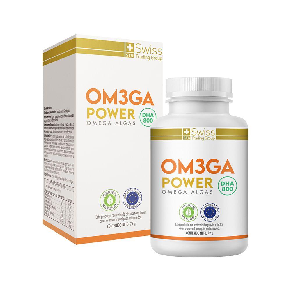 Omega 3 Power - Un Frasco con 60 Capsulas-1