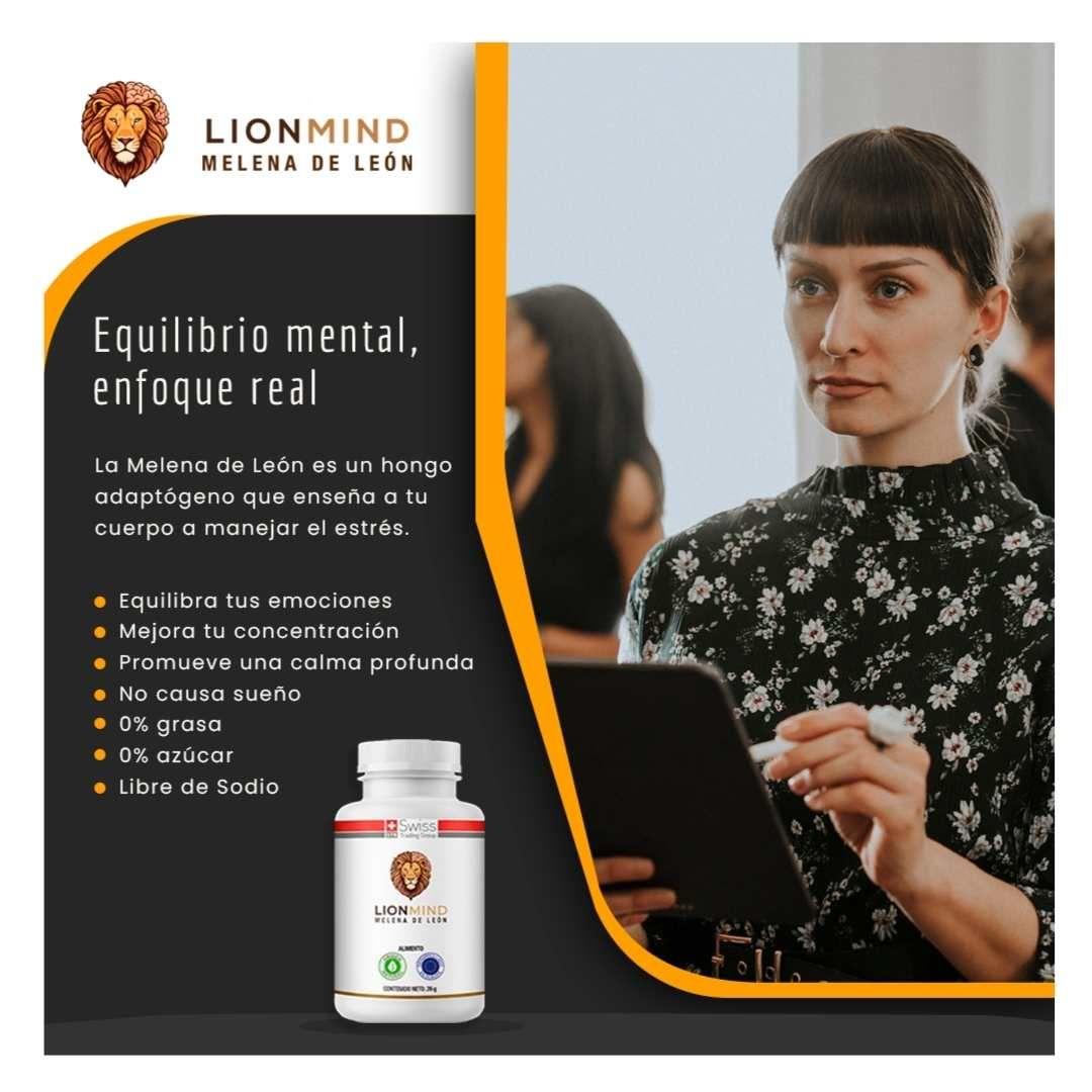 Melena De Leon frasco con 60 Capsulas-3