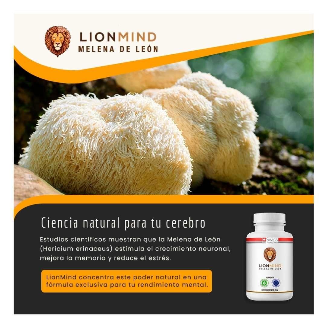 Melena De Leon frasco con 60 Capsulas-4