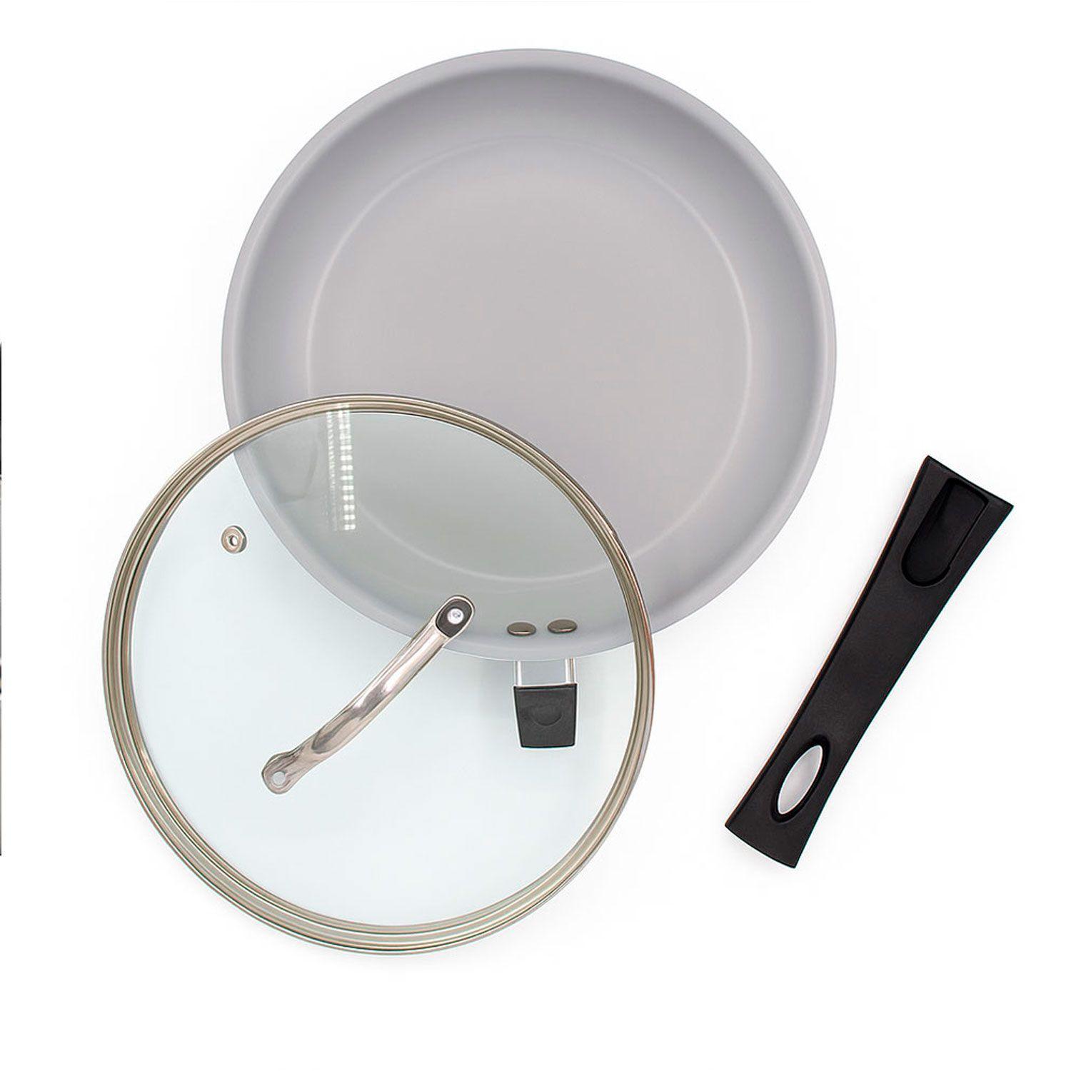 XTREM COOK STEEL SARTEN 28 CM CON TAPA-4