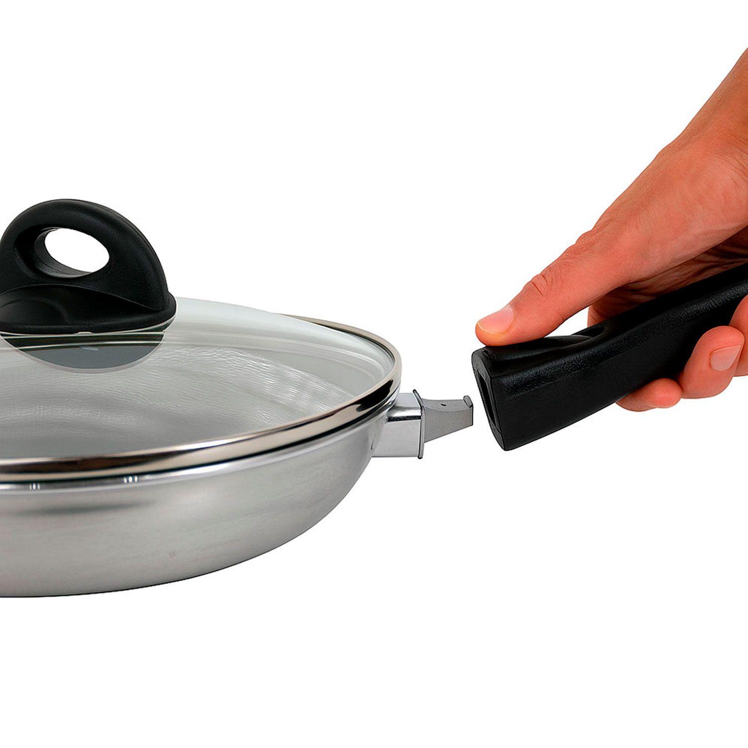 XTREM COOK STEEL SARTEN 28 CM CON TAPA-5