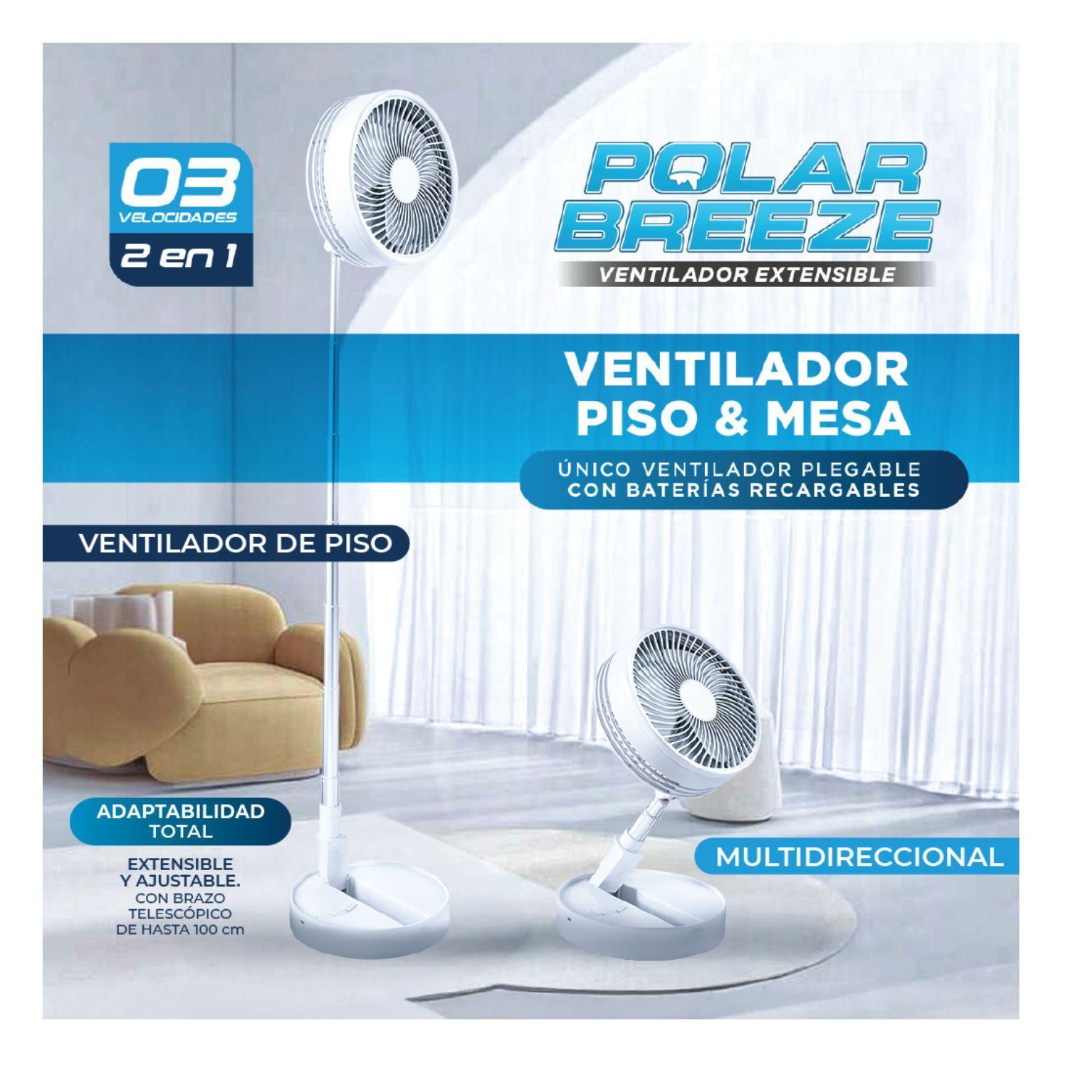 Ventilador Portatil Extensible Polar Breeze Fan-3