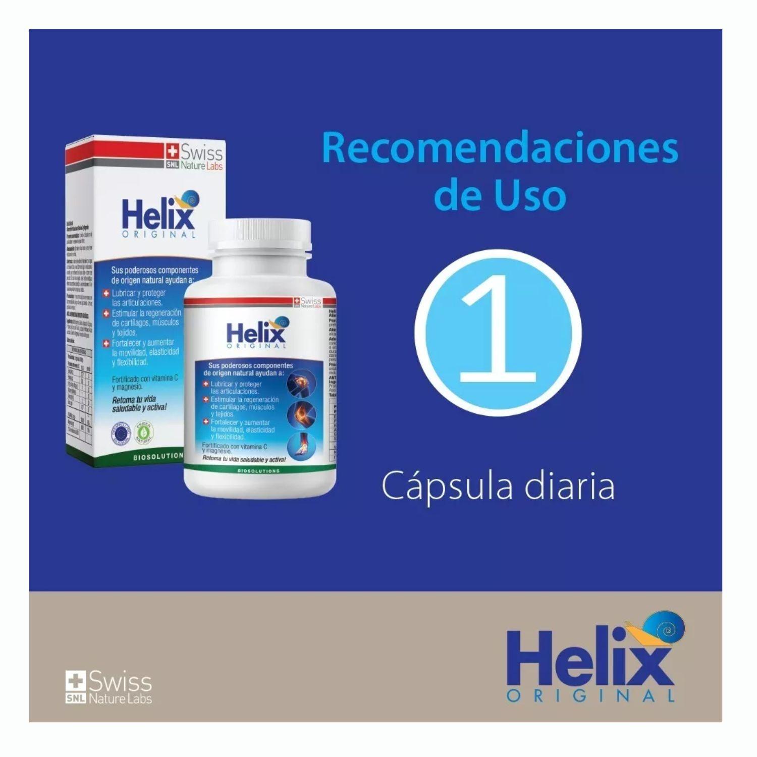 Suplemento Alimenticio Helix Salud AlivioC Para Articulaciones 120cap-5