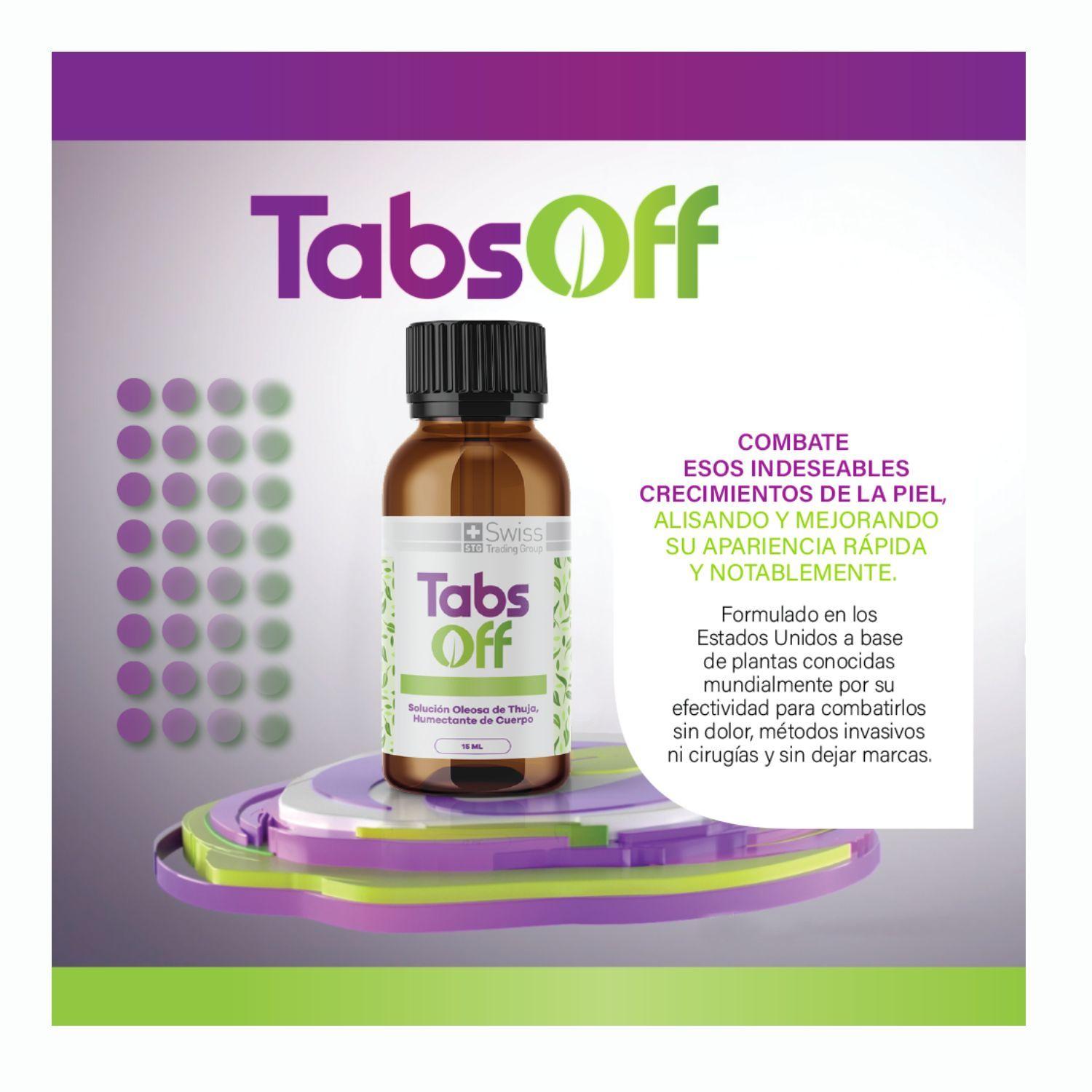 Tabs Off 2 Estuches Con Un Frasco De 15 Ml cada uno-2