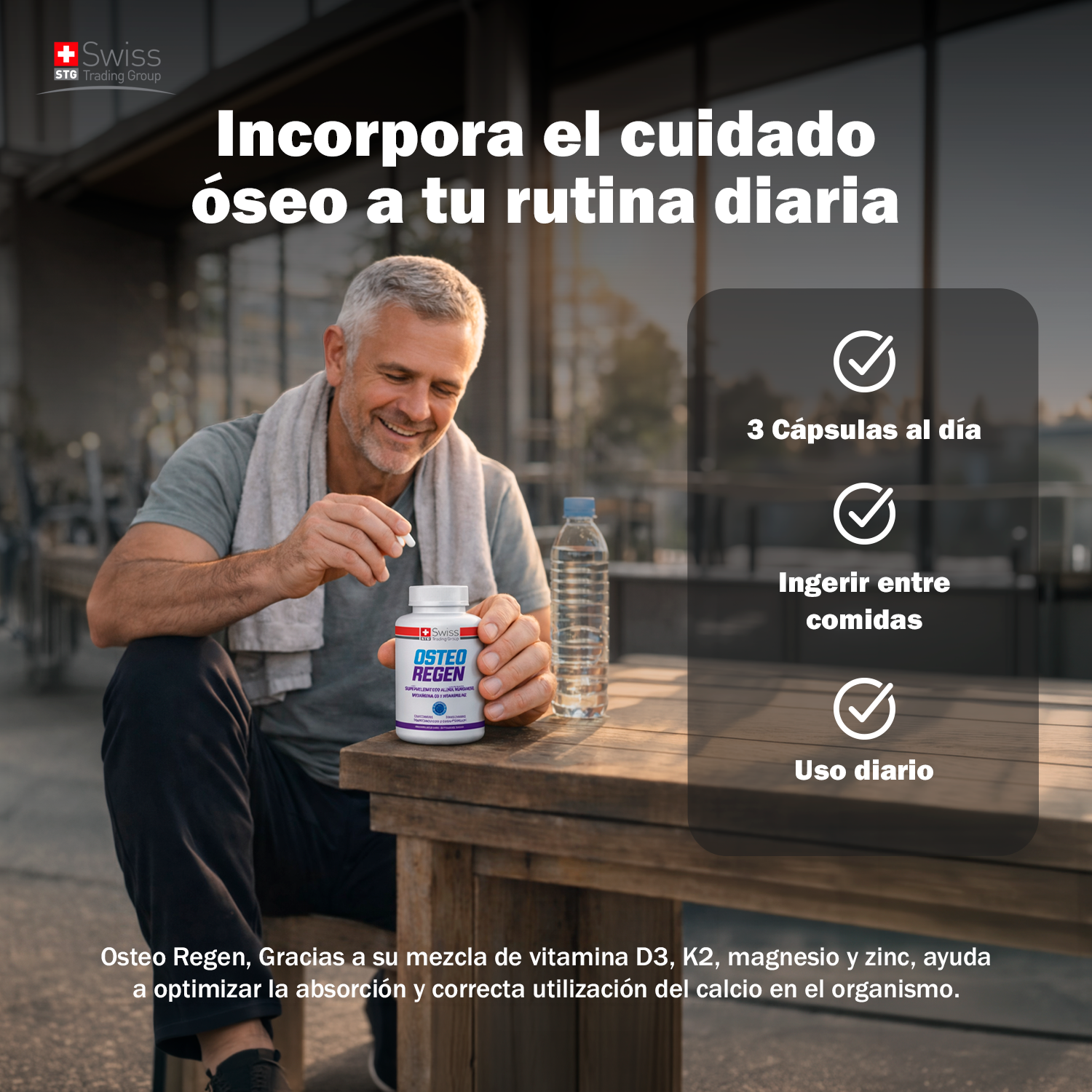 Fortalecedor de Huesos Calcio Vitamina D K2 Magnesio 90 Caps-7