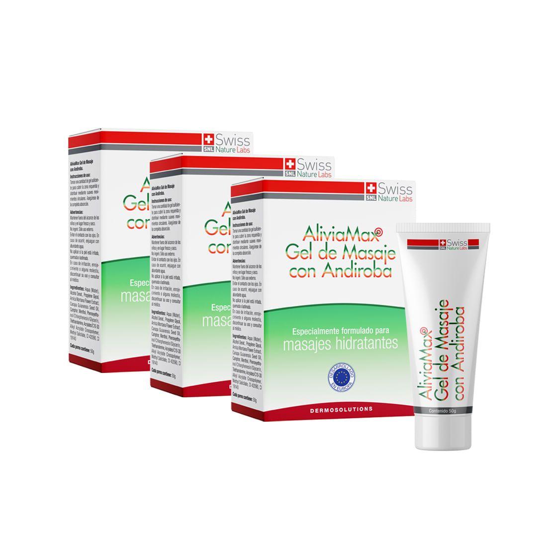 Aliviamax - 3 Estuches con 2 frascos (3 Meses)-1