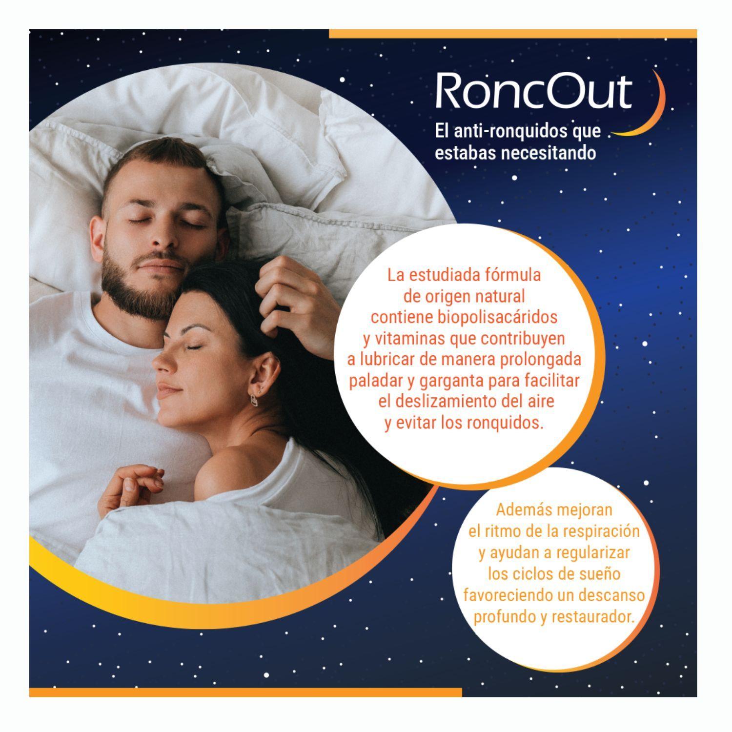 Suplemento Alimenticio Ronc-Out en Spray Para los Ronquidos 30 mL-5