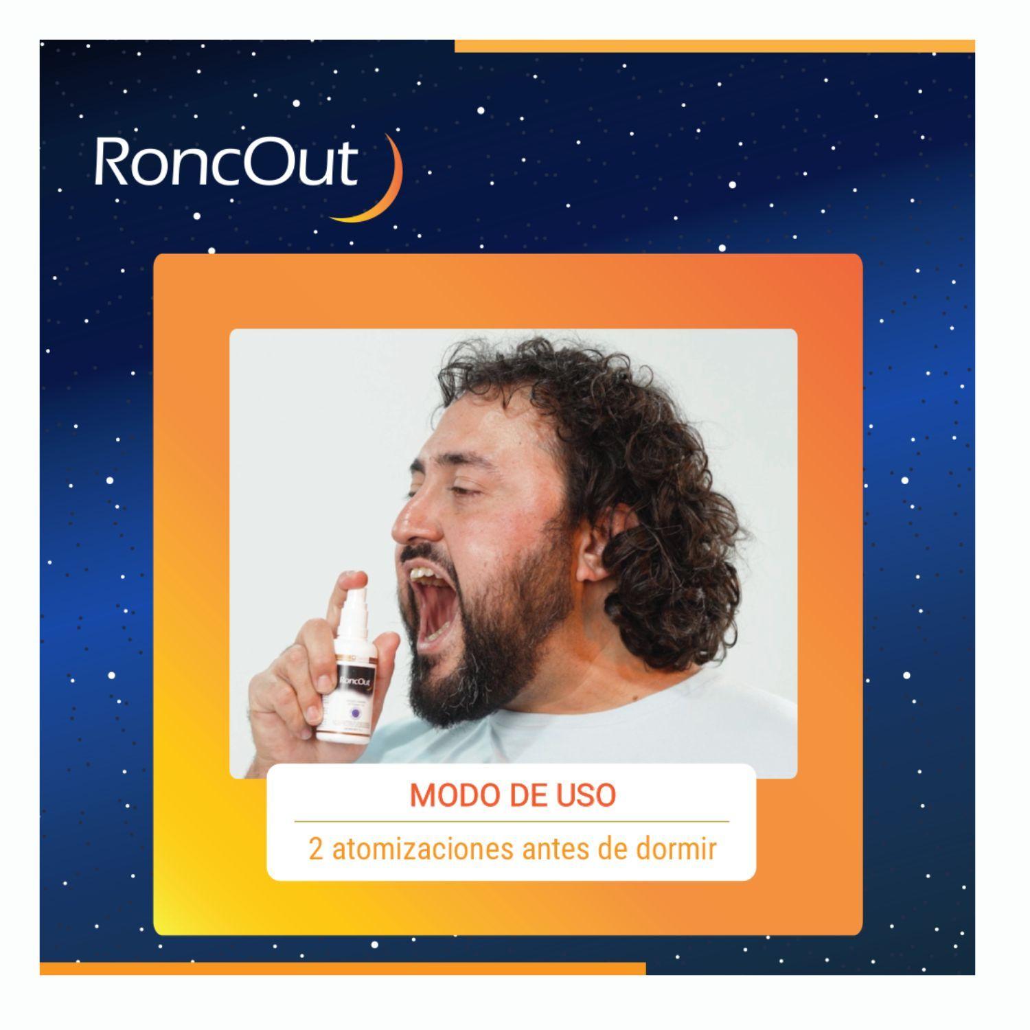 Suplemento Alimenticio Ronc-Out en Spray Para los Ronquidos 30 mL-7