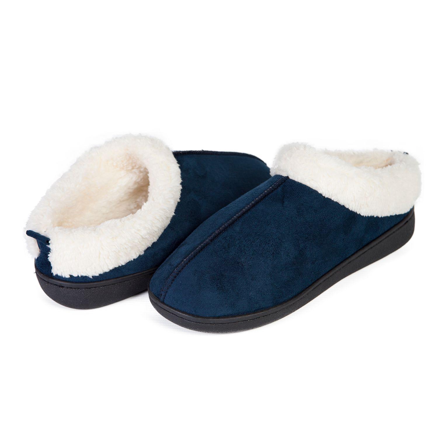 Pantuflas Confort Gel Premium Azul Comodas Para el Buen Descanso-1