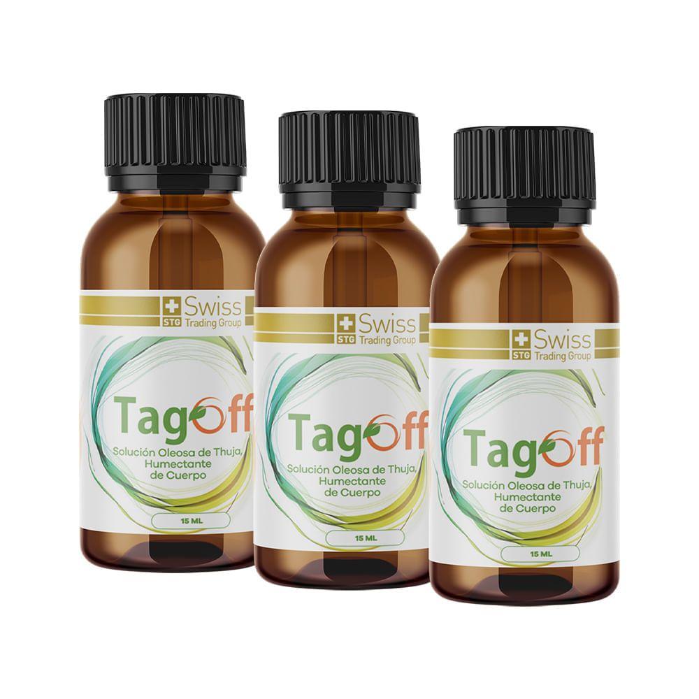 Tag Off 3 Estuches Con Un Frasco De 15 Ml cada uno-0