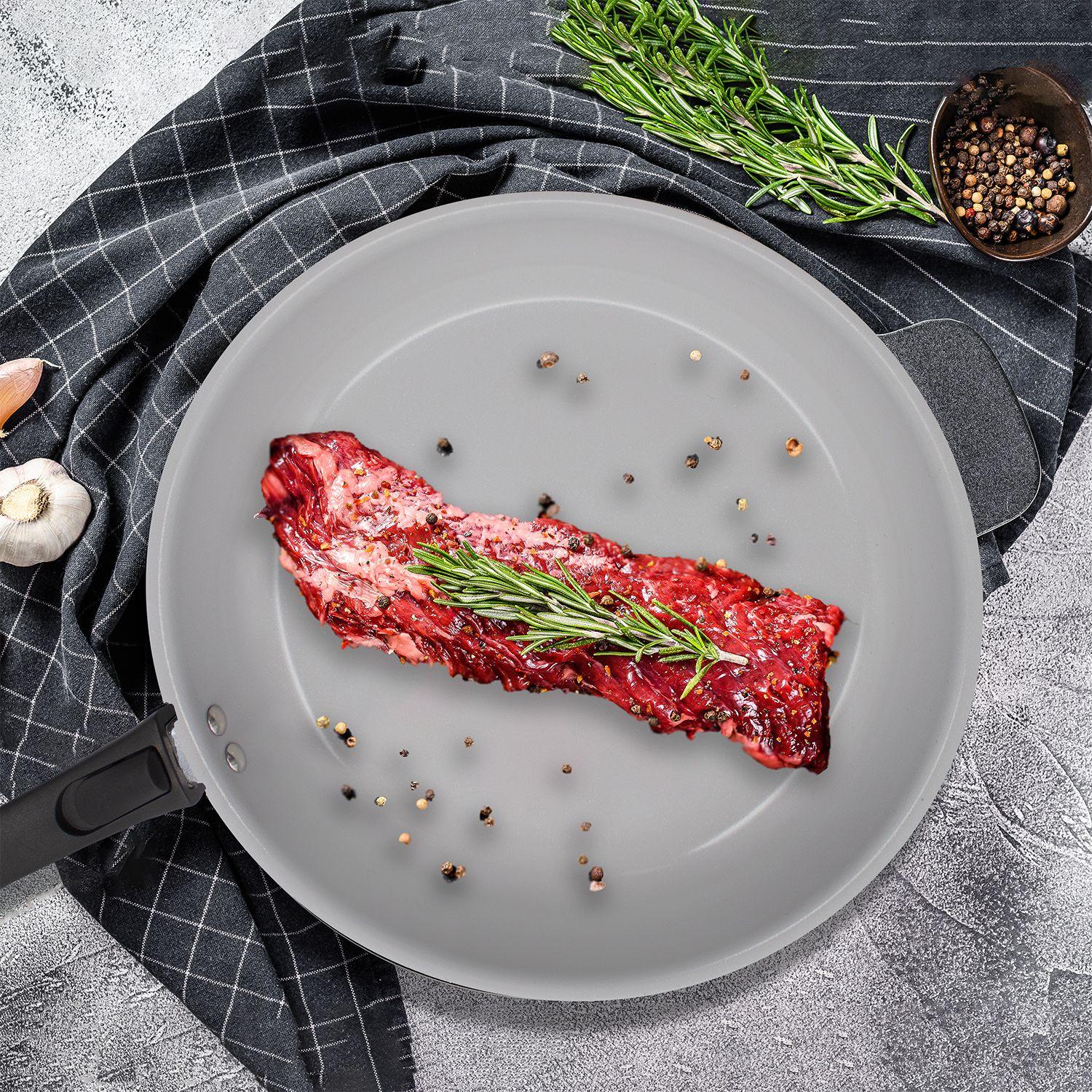 XTREM COOK STEEL SARTEN 24 CM CON TAPA-2