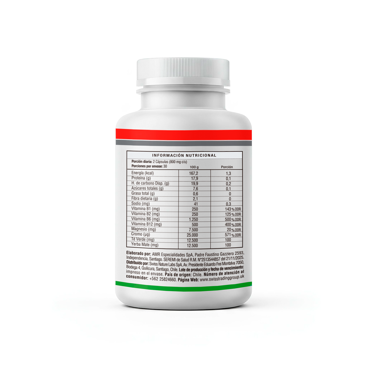 Reductor Grasa Abdominal Control 120 Caps-2