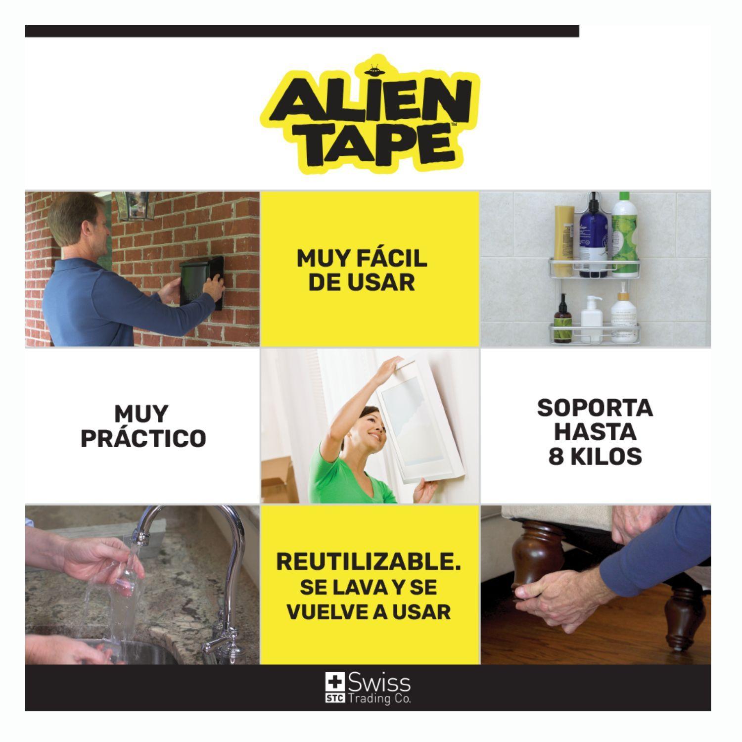 3 Cintas Adhesivas Aislantes Alien Tape Multifuncional Para Interior y Exterior-4