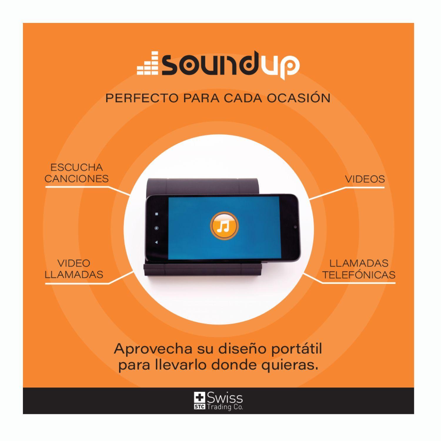 Sound Up Parlante Inalámbrico con Cargador p/ Celular-6