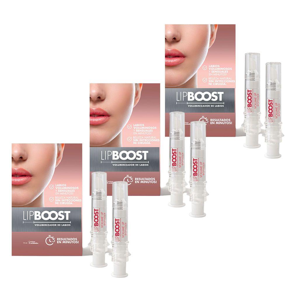 Lip Boost - 3 Estuches con 2 frascos (3 Meses)-0