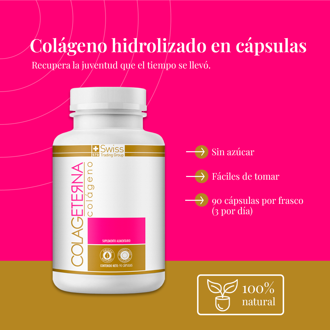 Colageterna – Colágeno Hidrolizado en Cápsulas para Un Mes-6