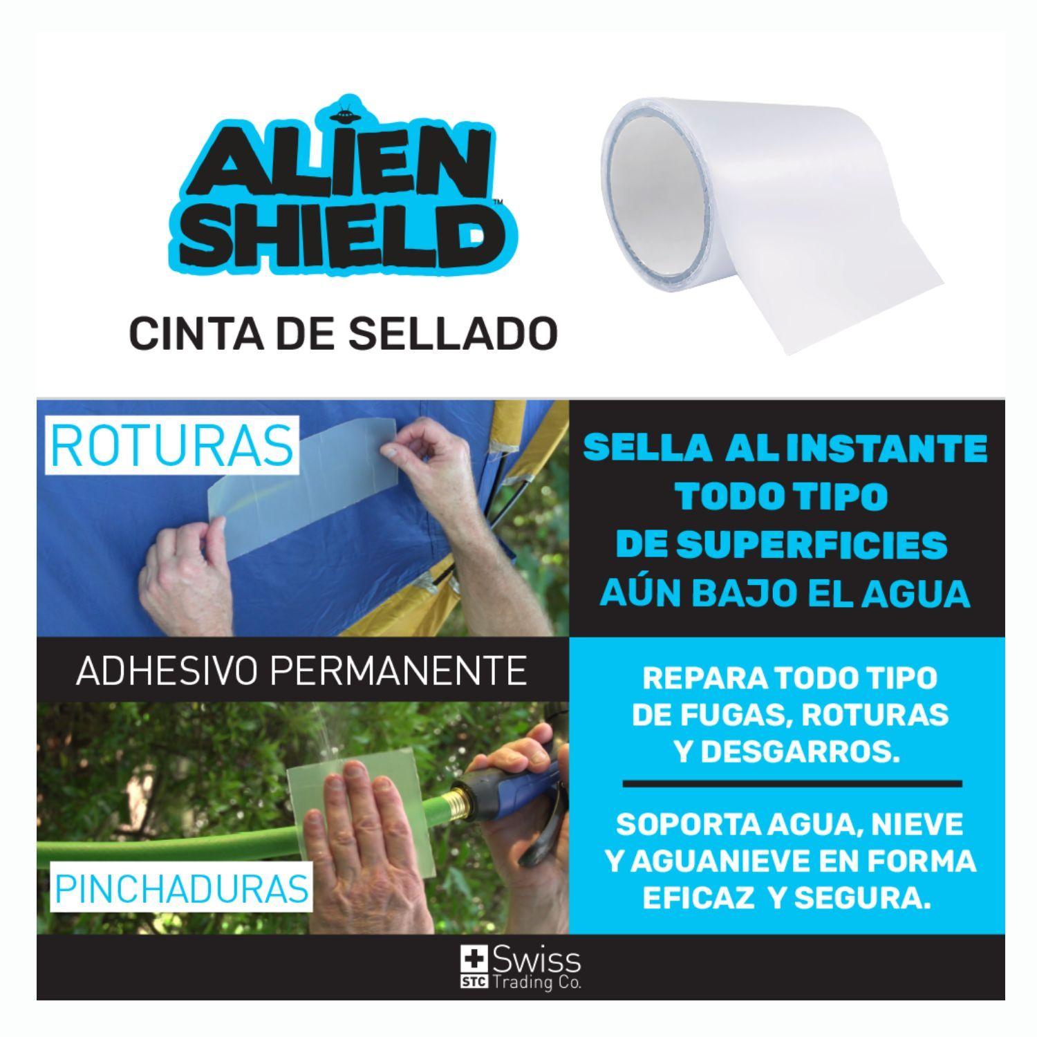 Set 3 Cintas Adhesivas Aislantes Alien Shield Aisladora Ultra Fuerte Impermeable-2