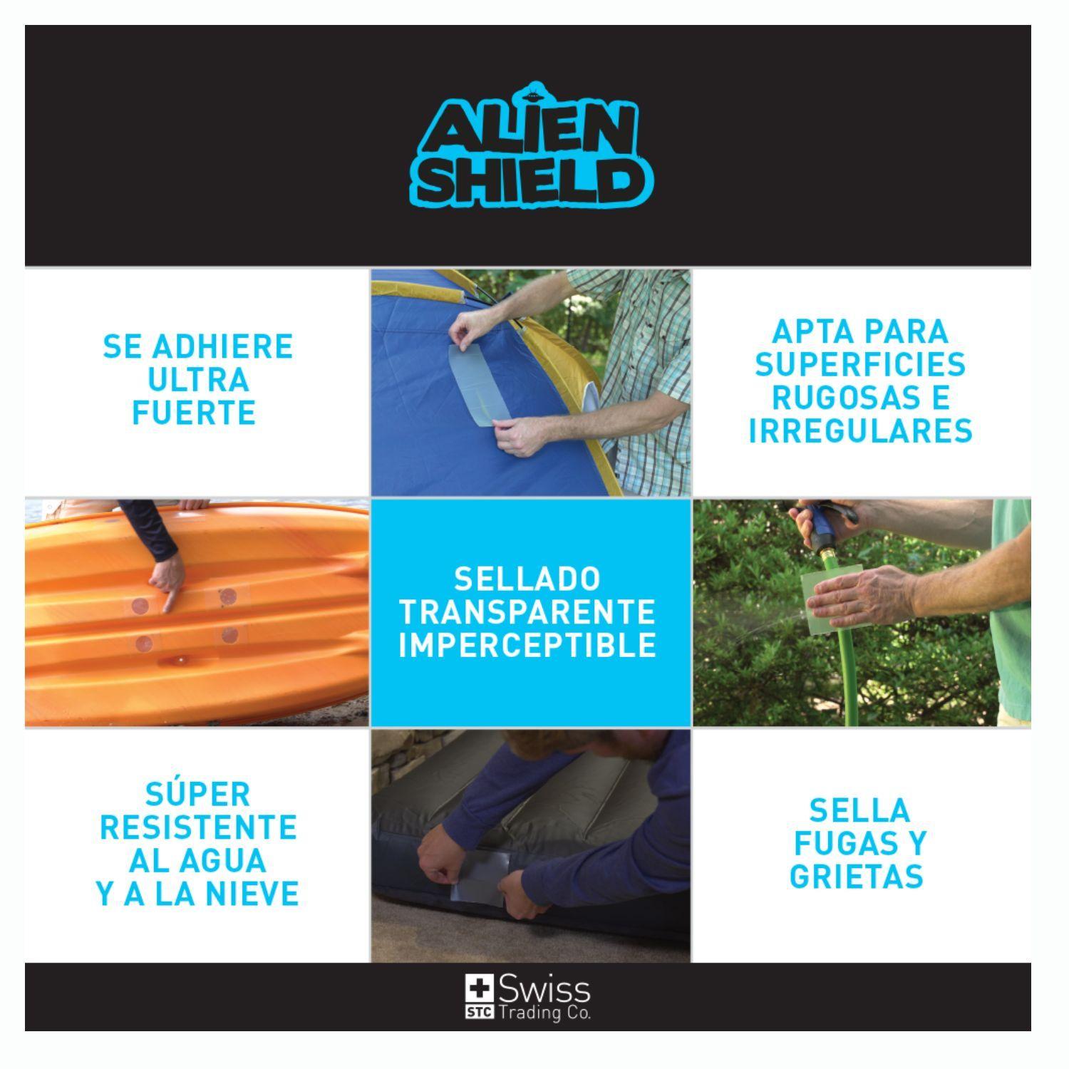 Set 3 Cintas Adhesivas Aislantes Alien Shield Aisladora Ultra Fuerte Impermeable-4