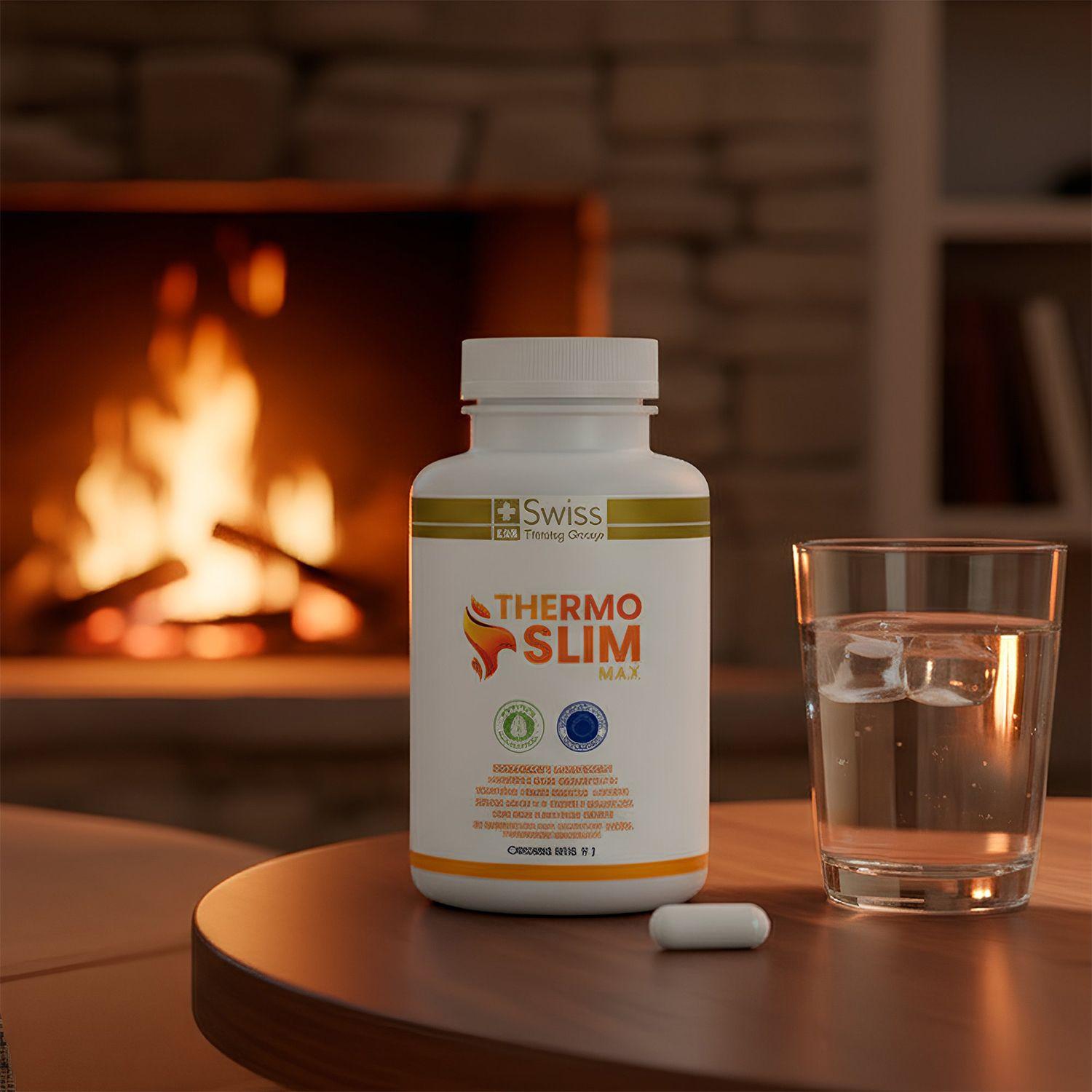 Suplemento Alimenticio Thermo Slim Quemador de Grasa 60 Capsulas Sin Azucar Con Ginseng Panax-7