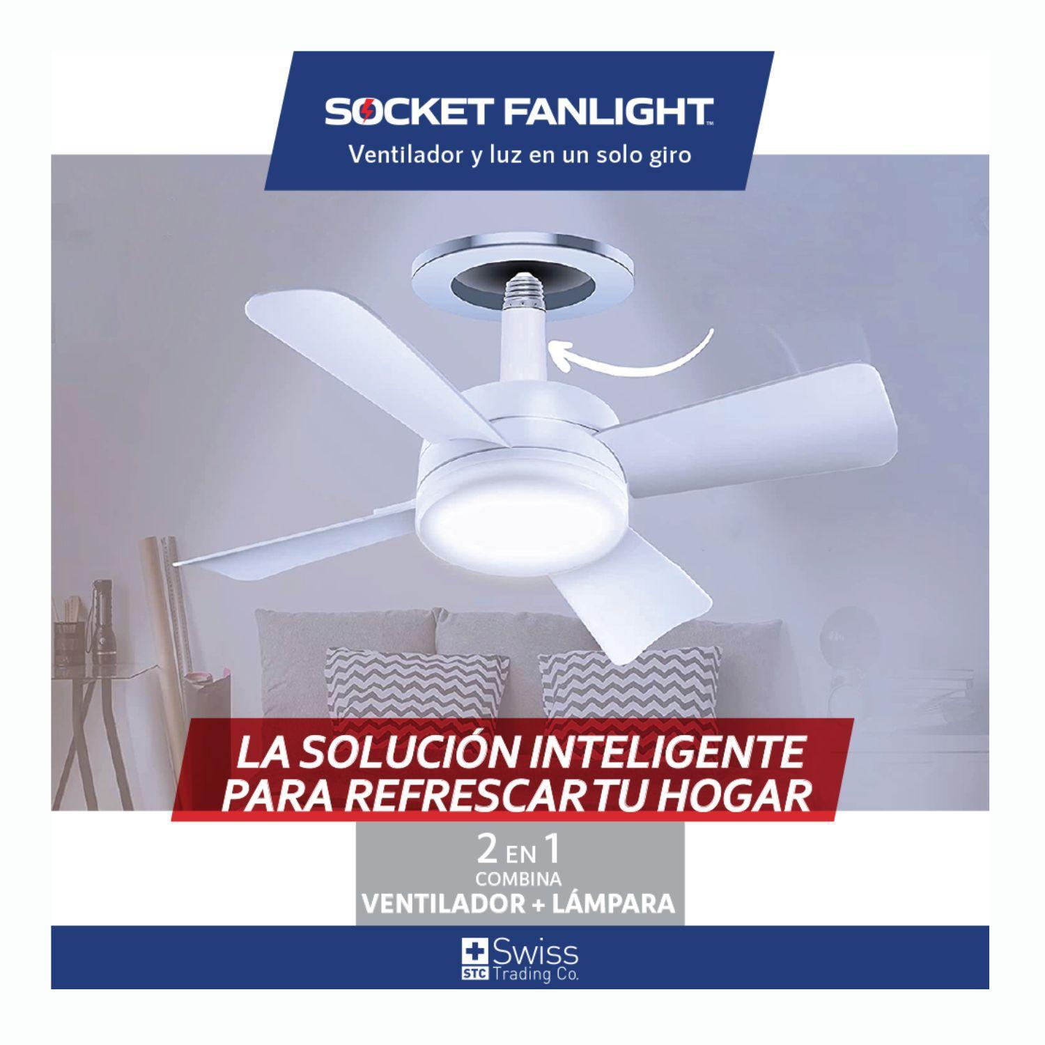 Socket Fan Ligth + 2do Socket Fan Ligth-5