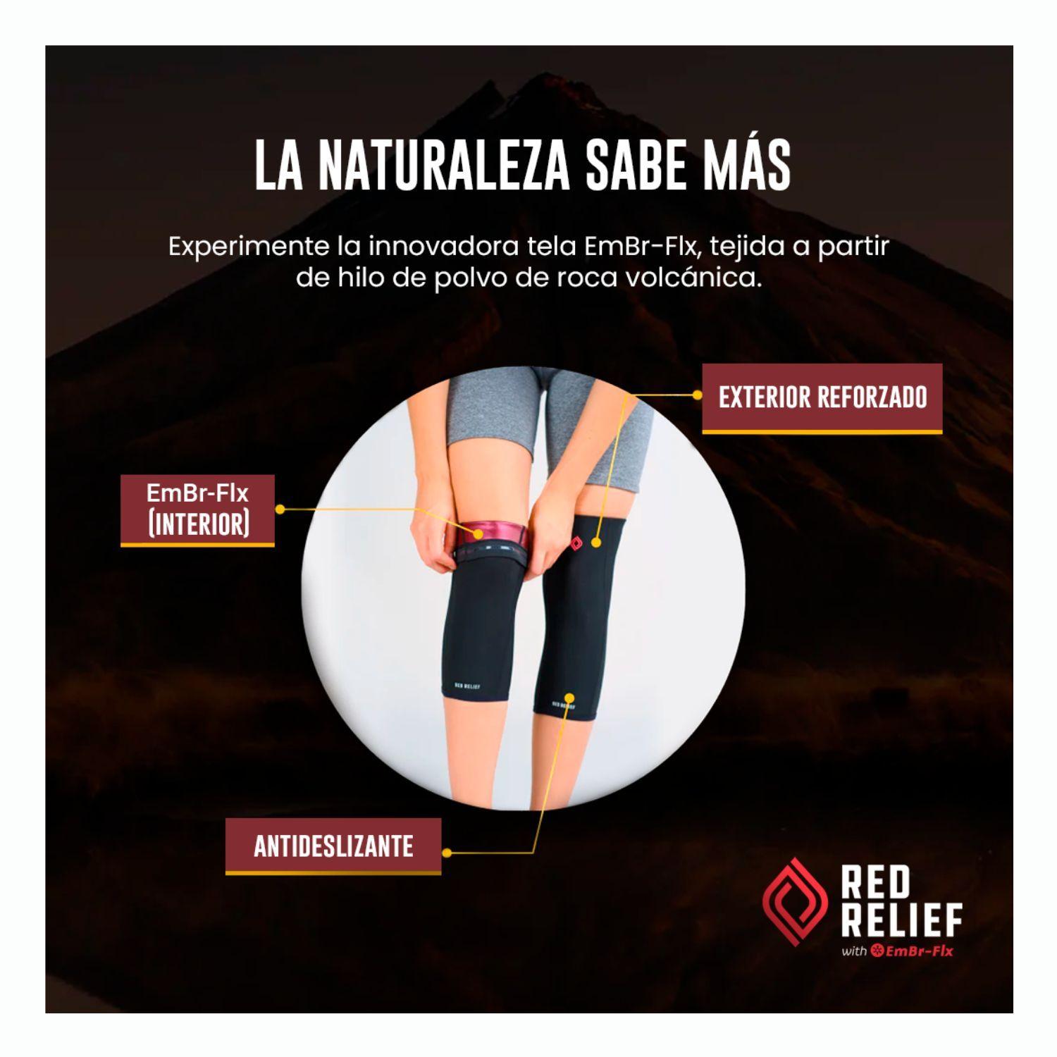 Red Relief Rodillera de Compresión Termogénica 2 Und.-5