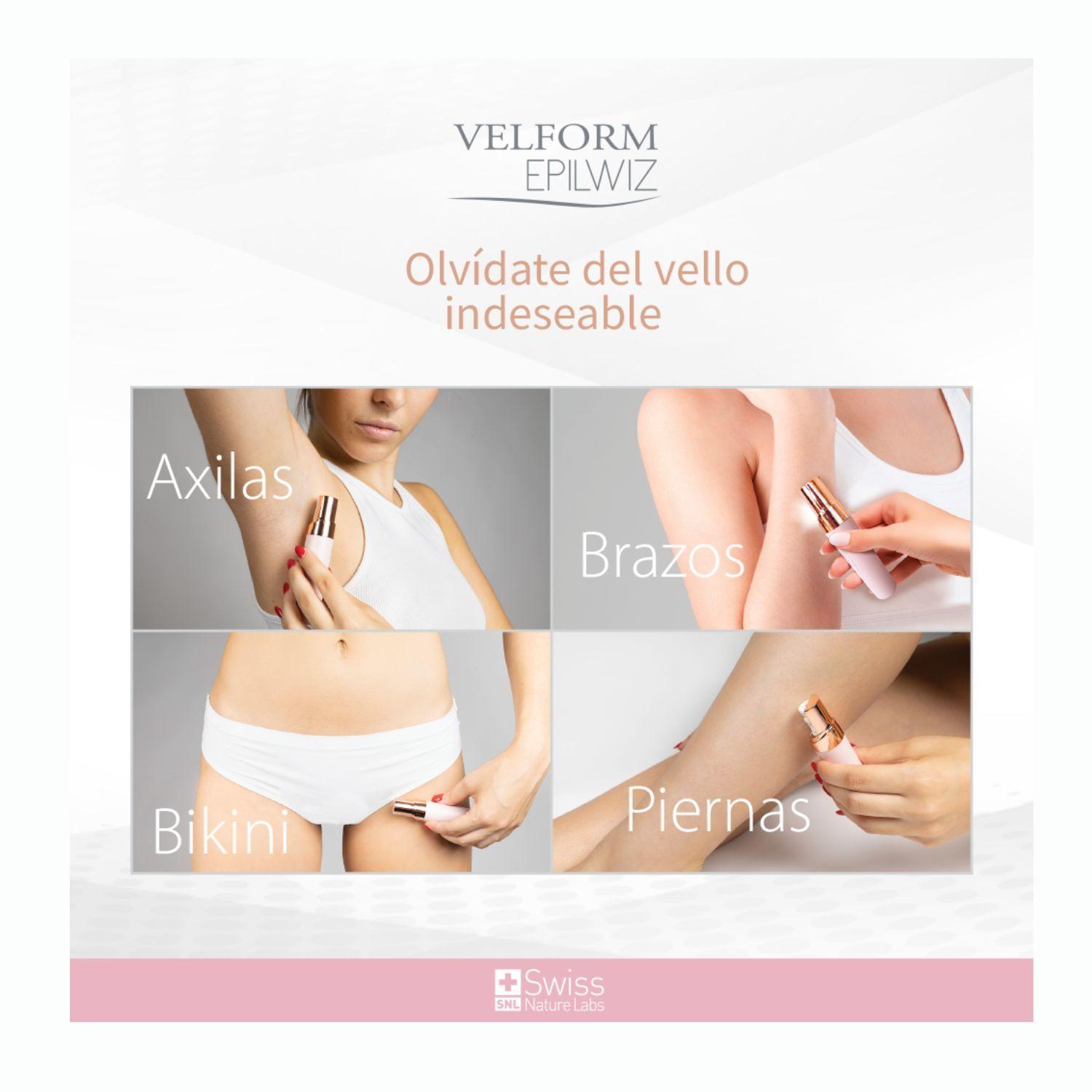 Maquina Depiladora Facial y Corporal Para Mujer Portatil EPILWIZ-3