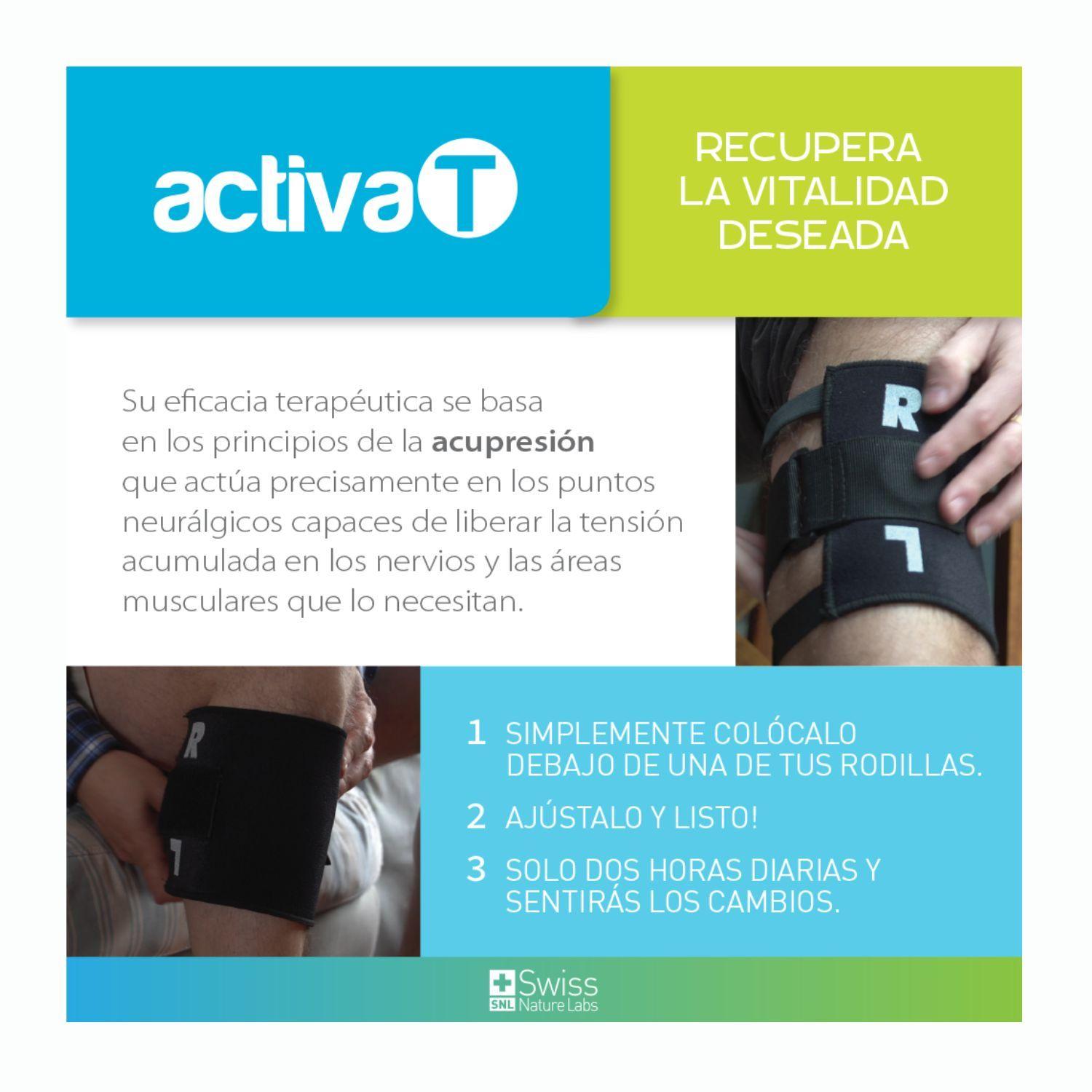 ACTIVA-T Rodillera Acupresion Talla Mediana-3