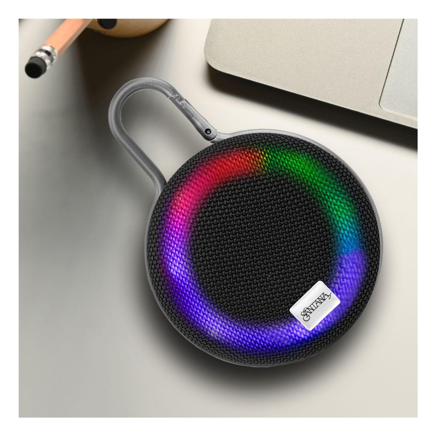 Parlante Portatil Santana Vision Bluetooth 5.3 Resistente al Agua-4