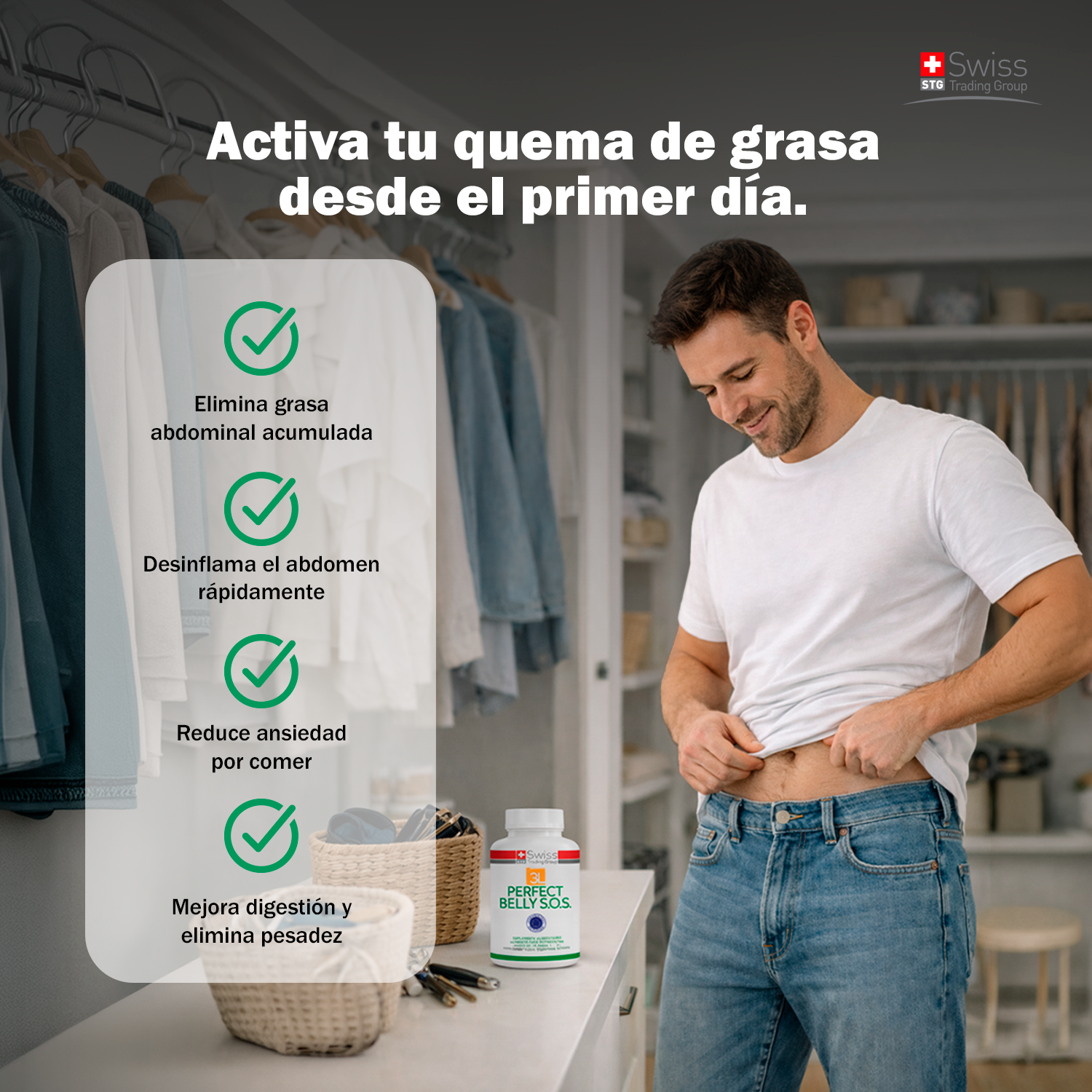 Reductor Grasa Abdominal Control 180 Caps-7