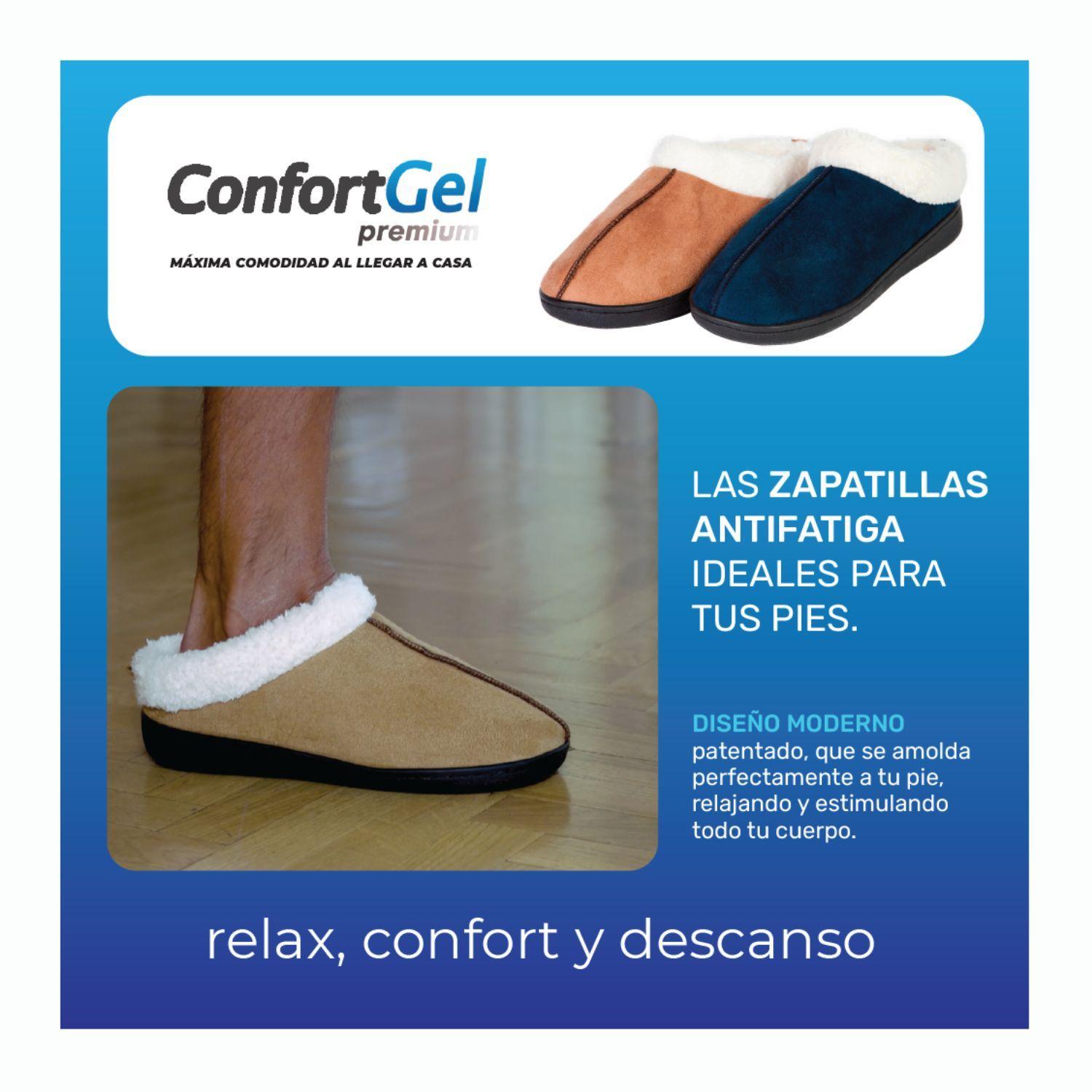 2 Comfort Gel - Zapatilla De Descanso - Azul Talla S-3