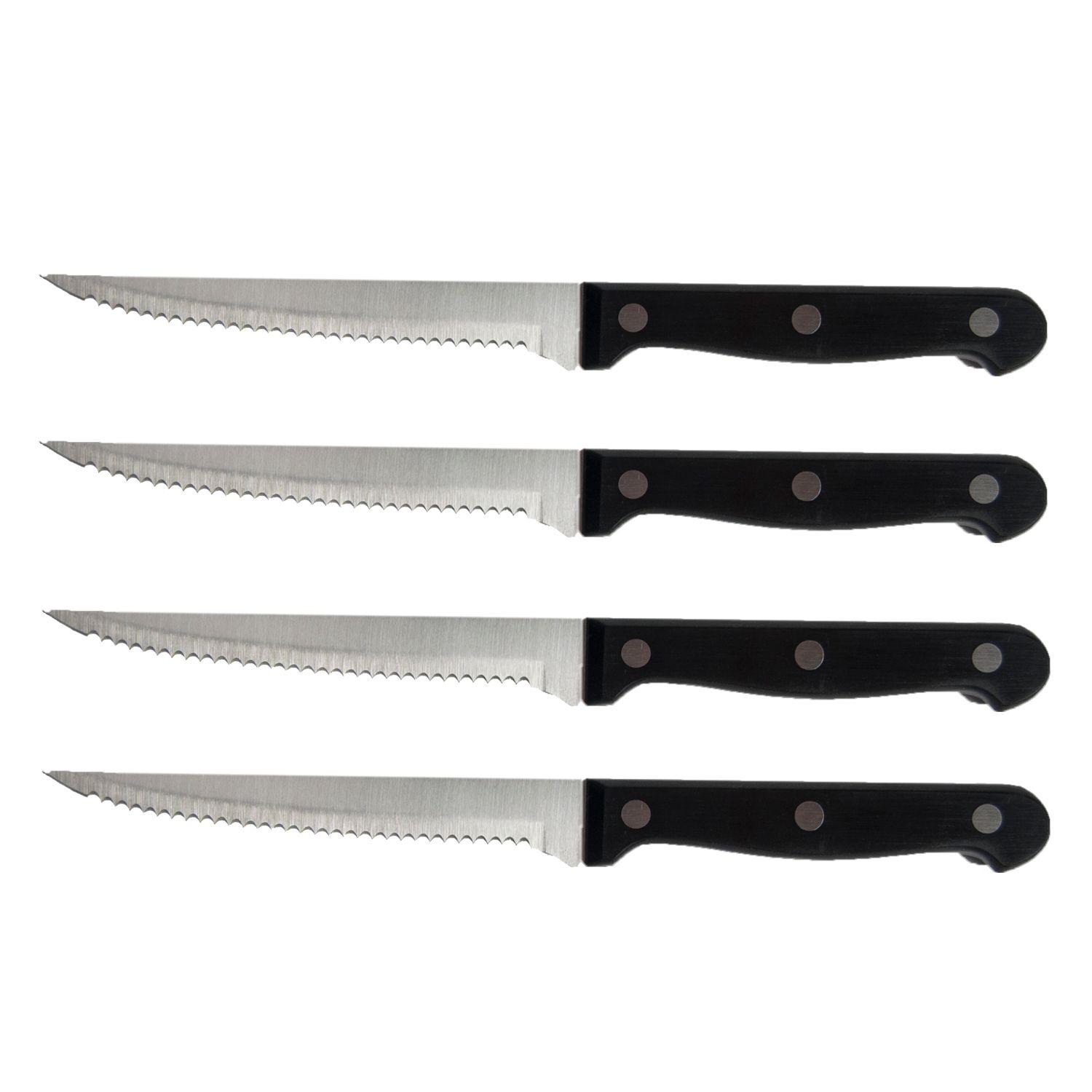 Set de Cuchillos de Cocina Profesionales Incluye Afilador 10 Piezas-1