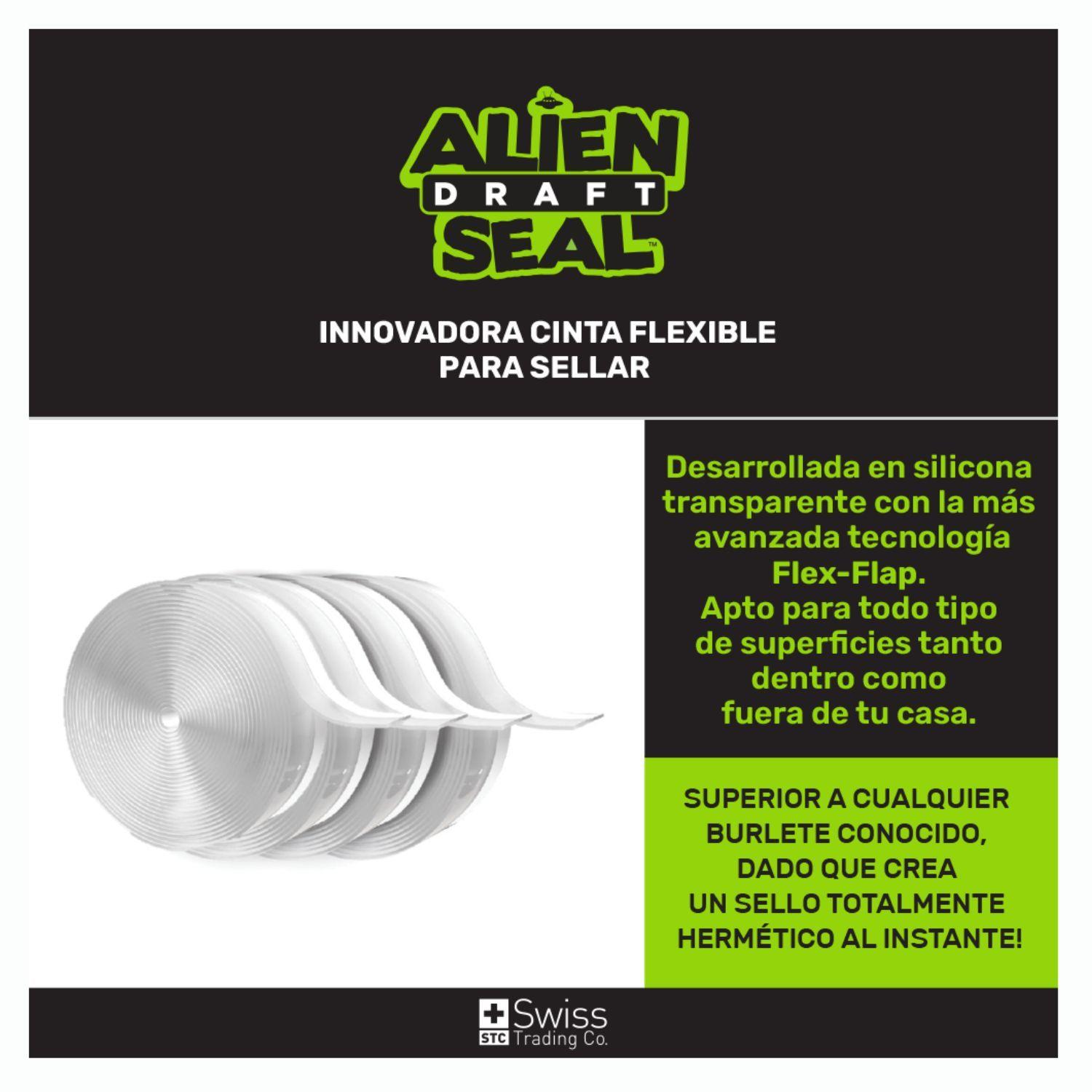 3 Cintas Adhesivas Aislantes Alien Seal Sellado Profesional de Puertas y Ventanas-4