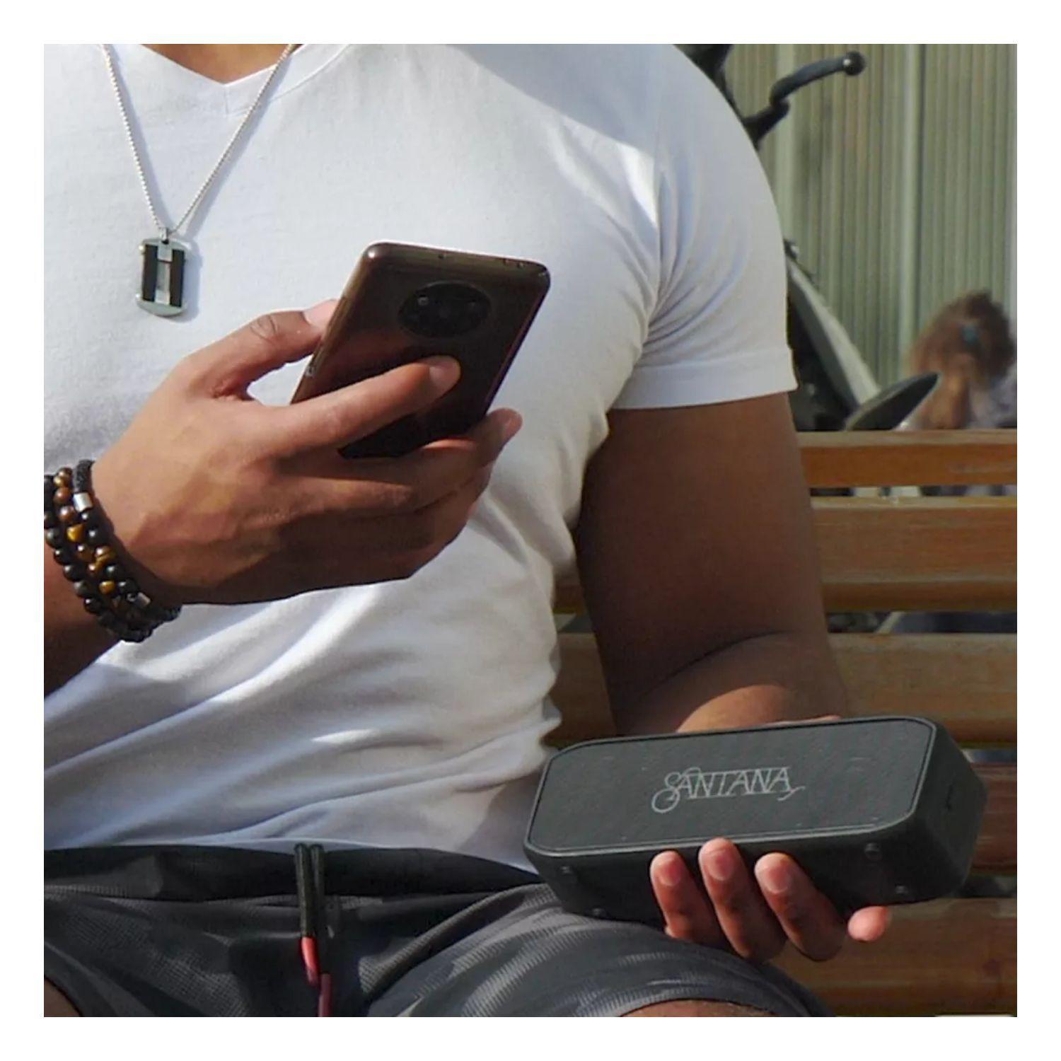 Pack 2 Parlantes Portatil Santana Samba Bluetooth 5.3 Resistente Agua-7