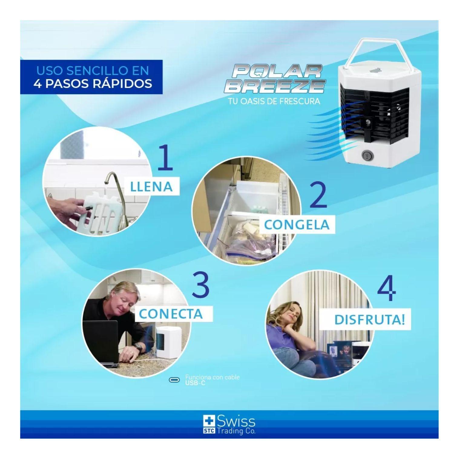 Polar Breeze Enfriador y Humidificador Portatil-4