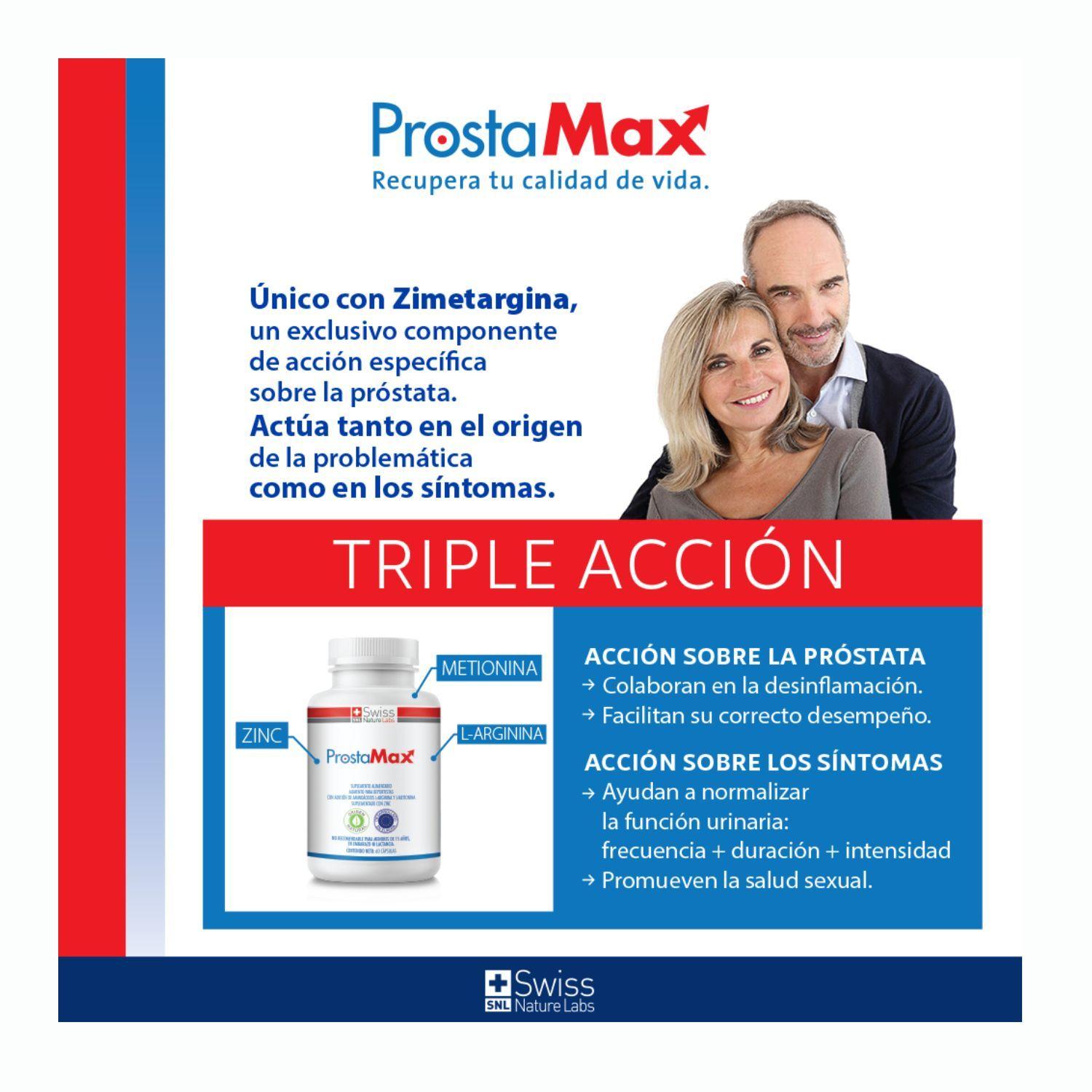 Suplemento Alimenticio Prostamax Salud Alivio Prostata 120 capsula-5