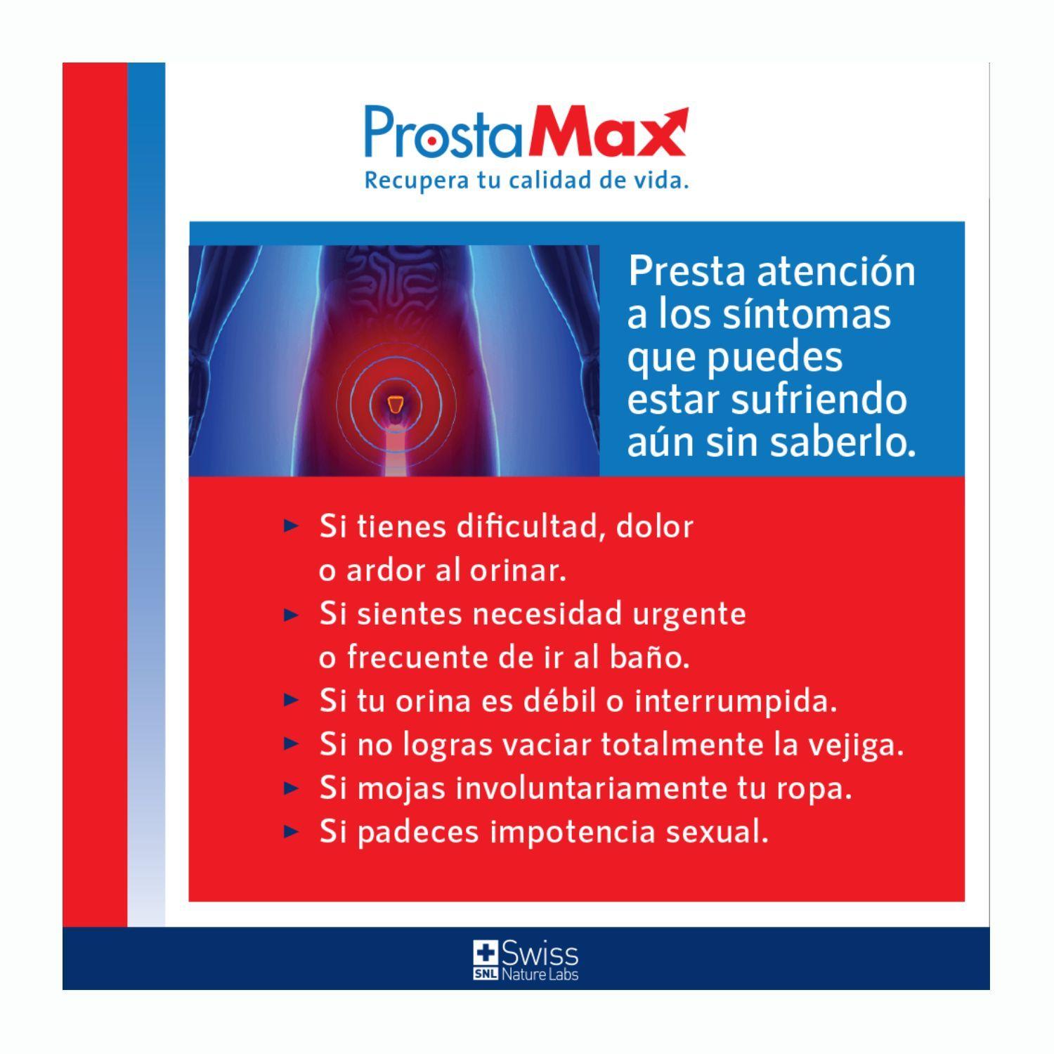 Suplemento Alimenticio Prostamax Salud Alivio Prostata 120 capsula-6