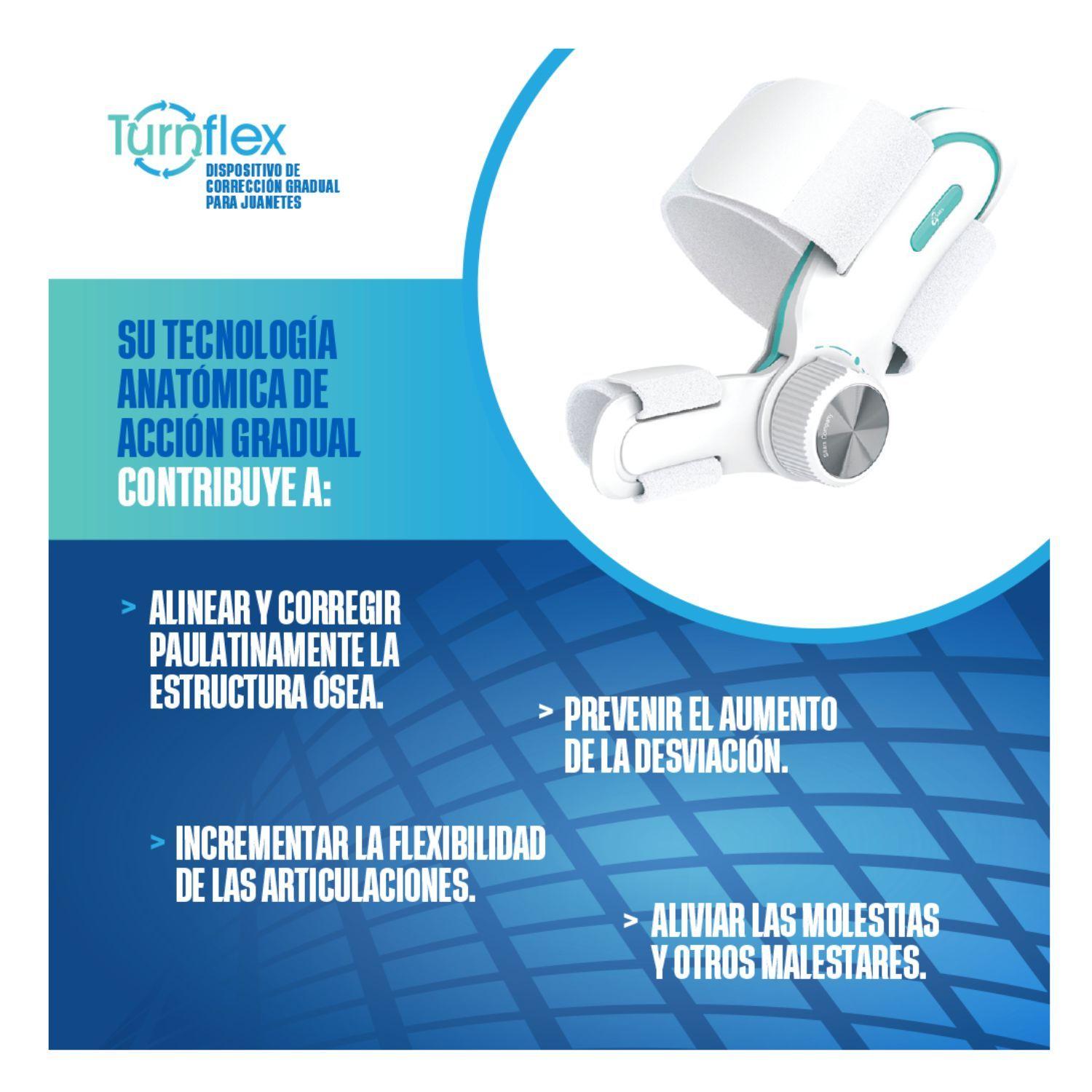 Turn Flex Corrector de juanetes Dos Unidades-4