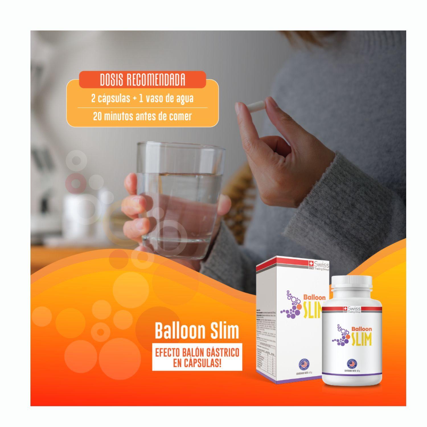 Suplemento Pastillas para Adelgazar Efectivo Balloon Slim 120 capsulas-8