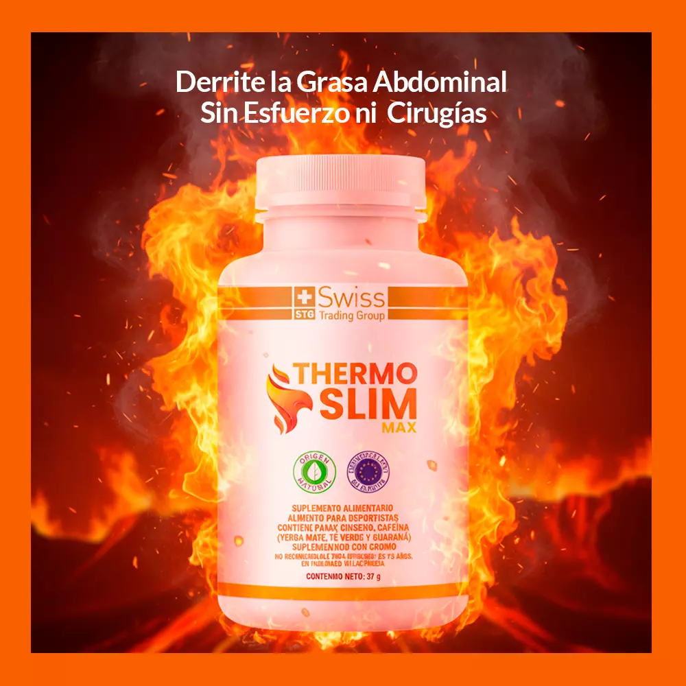Thermo Slim Quema Grasa Sin Dieta Ni Ejercicio 180 Caps-5