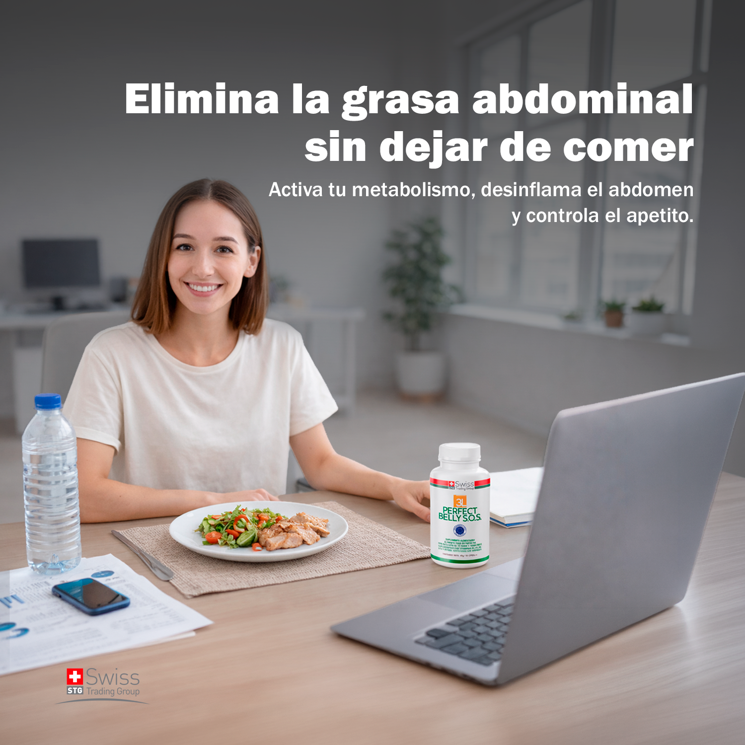 Reductor Grasa Abdominal Control 60 Caps-4