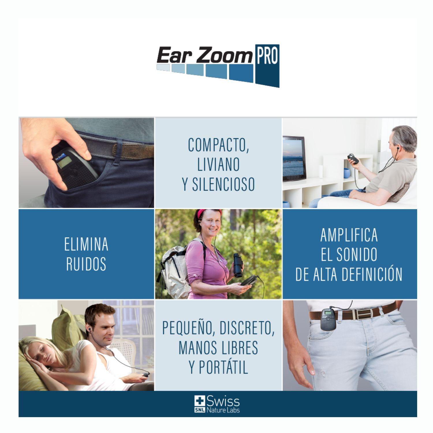 Audífono Ear Zoom Pro Individual - Audifonos para Mejora de Sordera-3